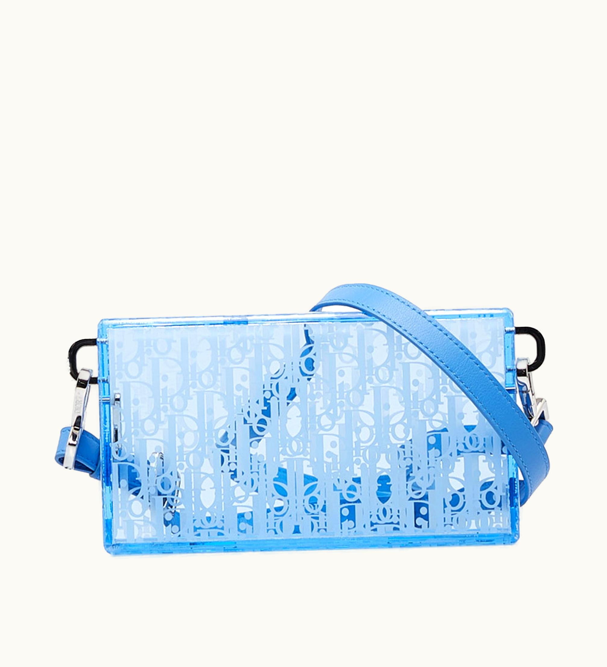 Dior Dior Oblique Acrylic Box Crossbody Bag