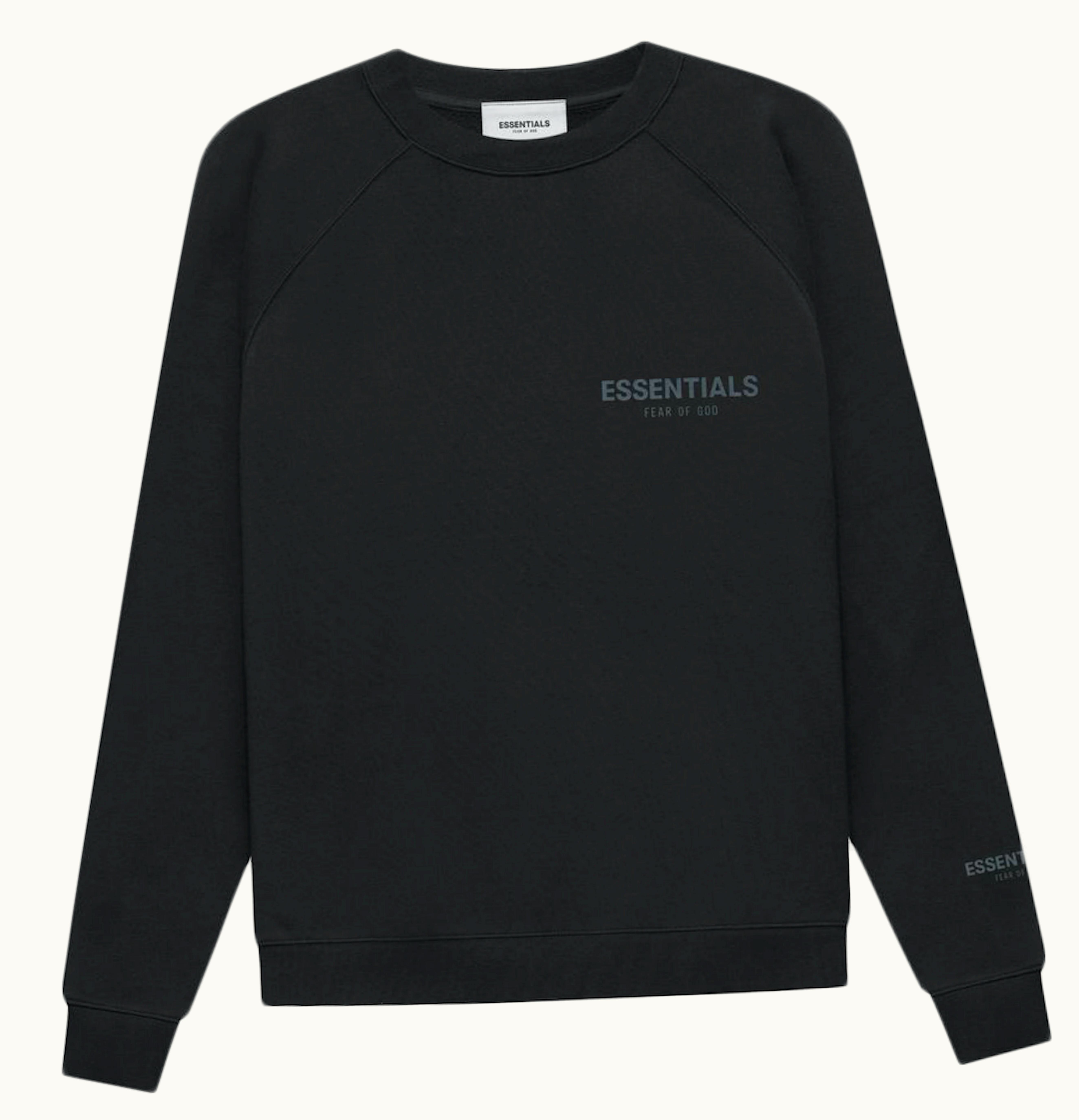 FEAR OF GOD Fear of God Essentials Core Collection Pullover Crewneck Stretch Limo