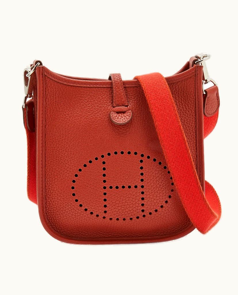 Hermès Hermès Cuivre Togo Leather Evelyne Tpm Bag