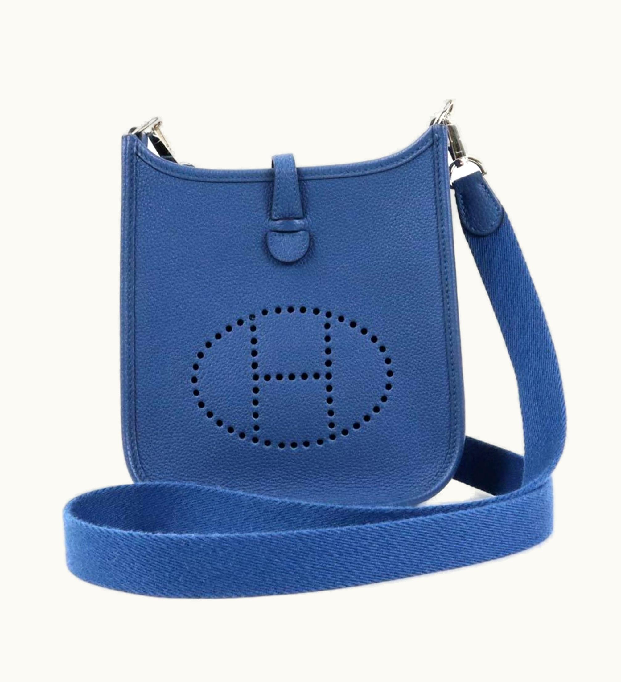 Hermès Hermès Shoulder Bag Evelyne Tpm Taurillon Clemence Estimated Deep Blue Ladies