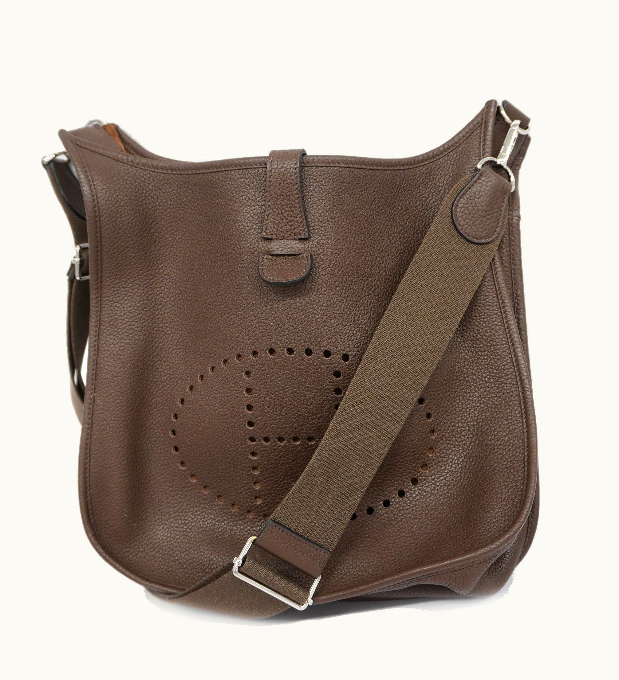 Hermès Hermès   Evelyne Evelyne 3Gm O Stamp Women's Taurillon Clemence Shoulder Bag