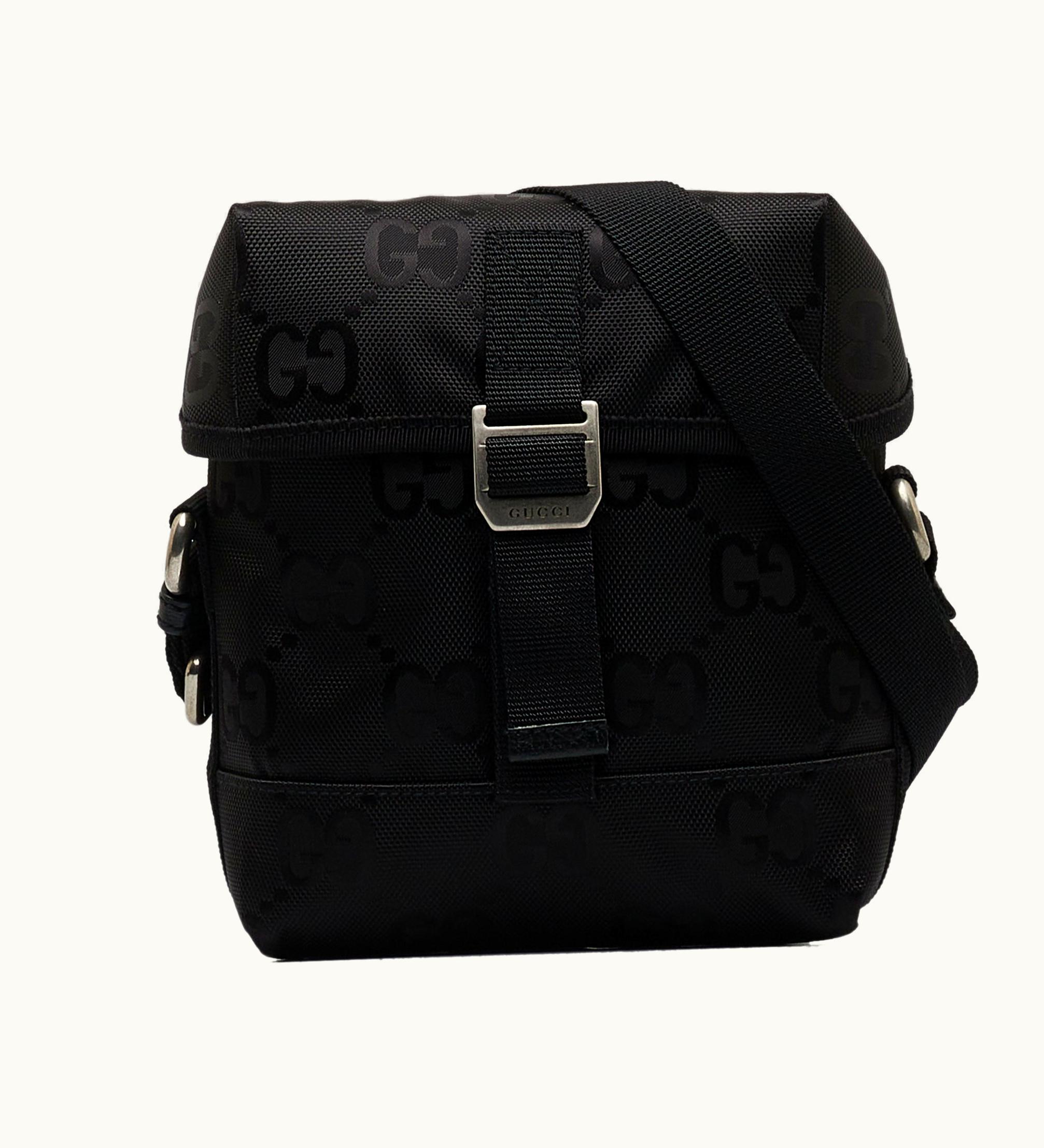 Gucci GUCCI GG Econyl Off The Grid Messenger Bag - Classic Black
