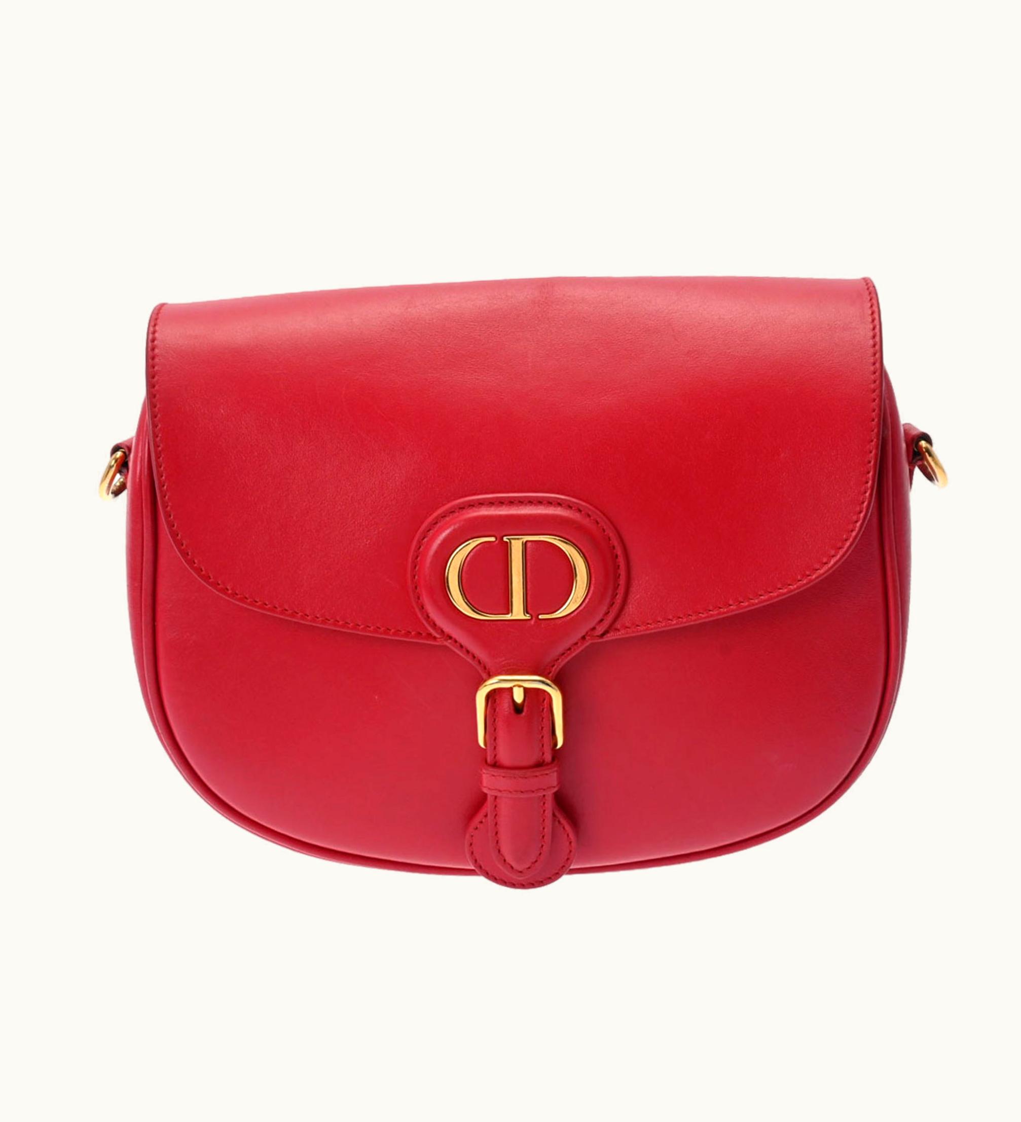 Dior Dior Christian Dior Bobby Medium Pink Women's Leather Shoulder Bag