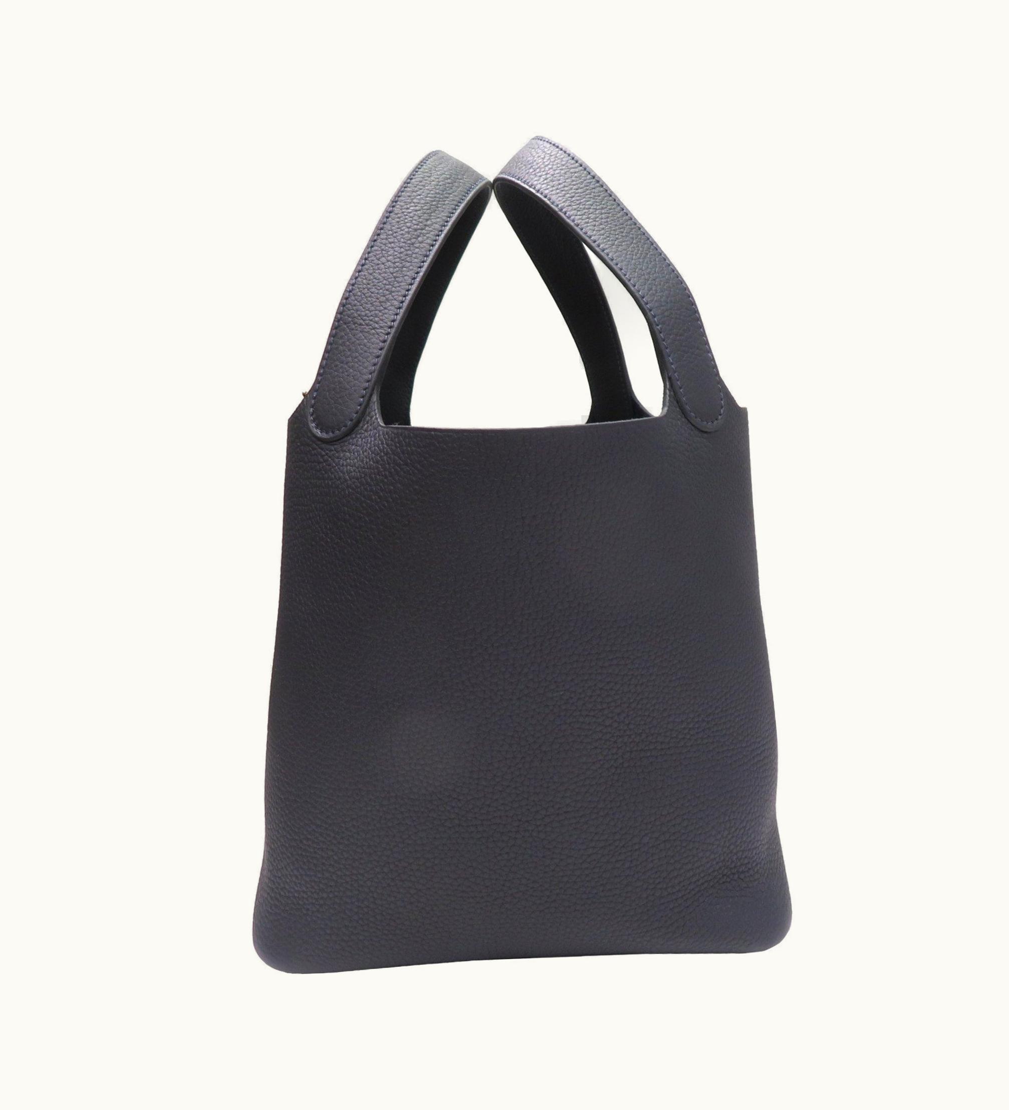 Hermès Hermès Picotin Lock 22 (MM) Handbag Gabin G Metal Fittings Taurillon U Stamp