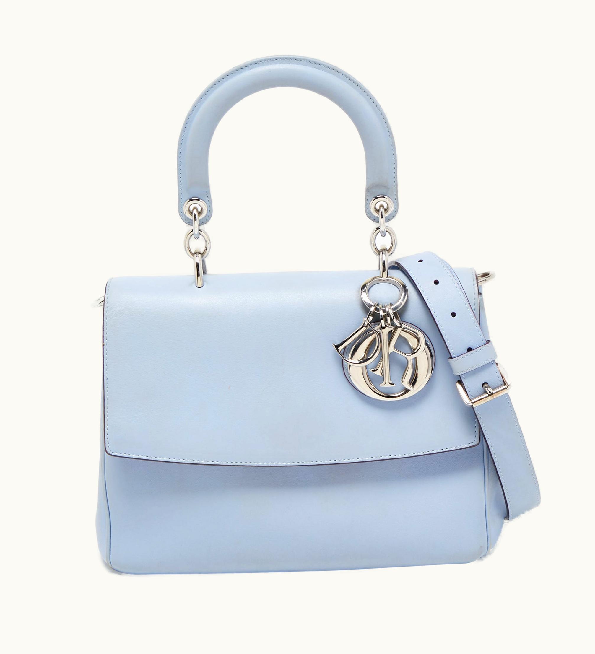 Dior Dior Blue Leather Small Be