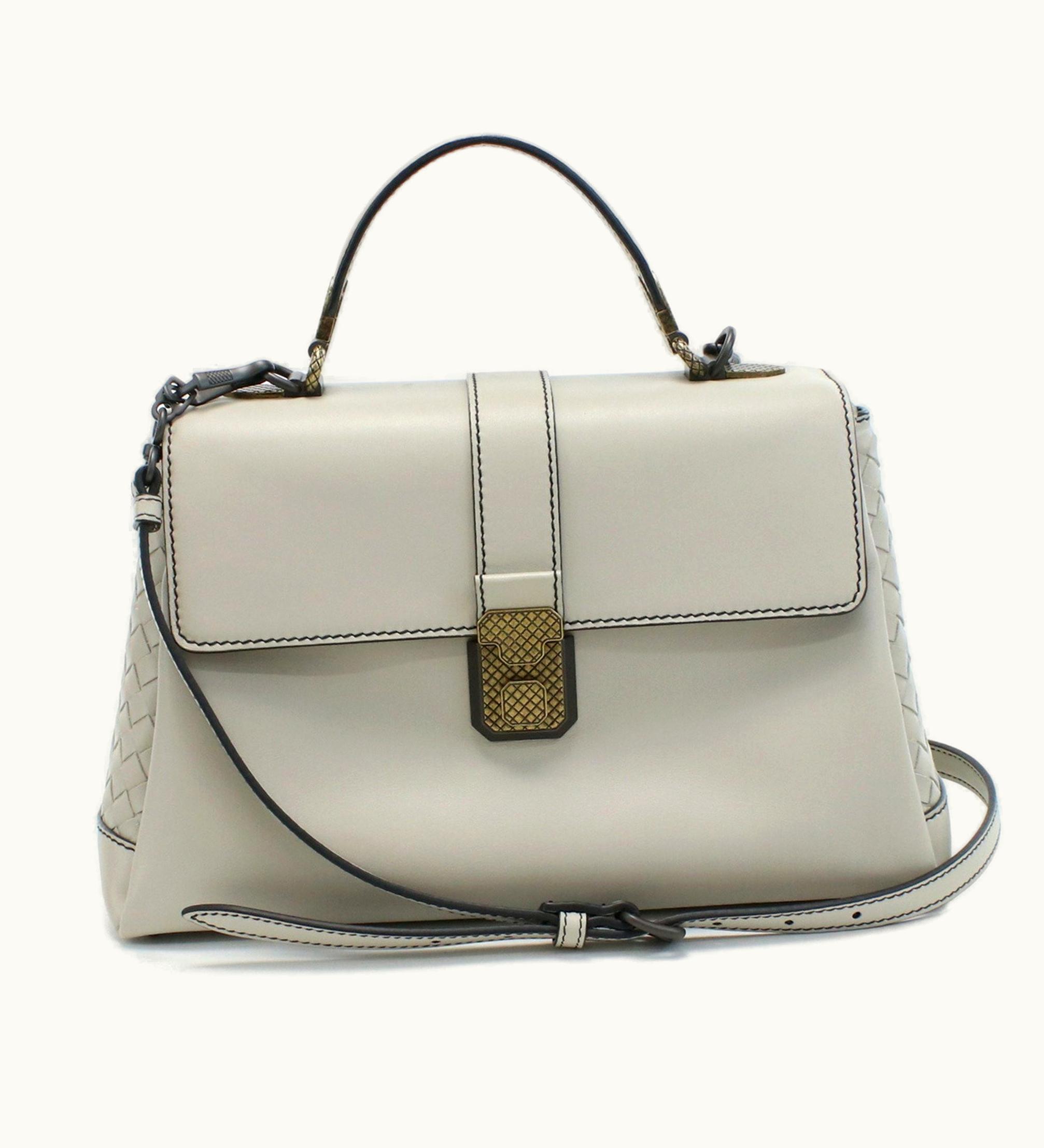 Bottega Veneta BOTTEGAVENETA Piazza Handbag Women Gray