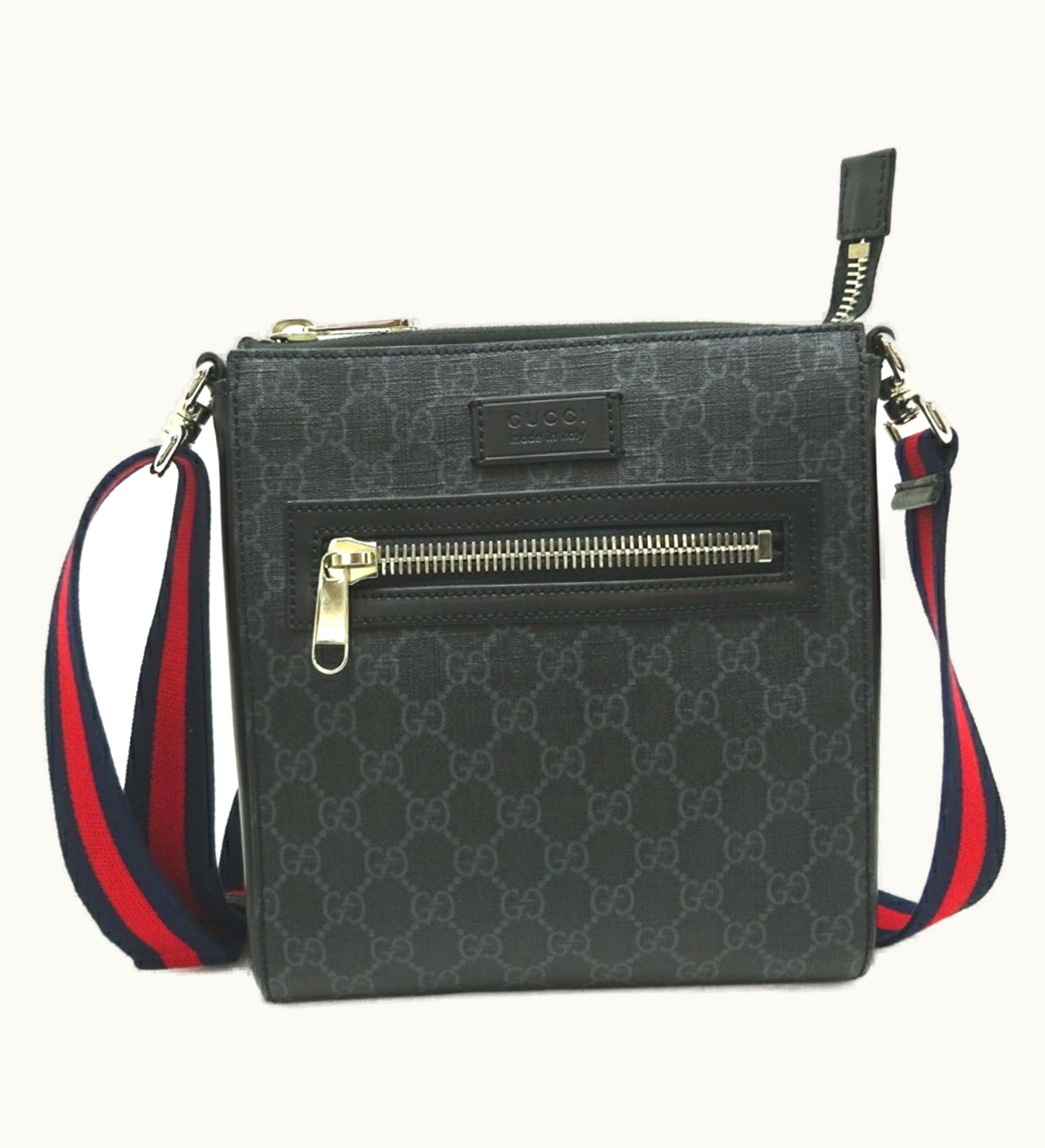 Gucci Gucci Bag Women's And Men's Shoulder 523599 GG Supreme Black