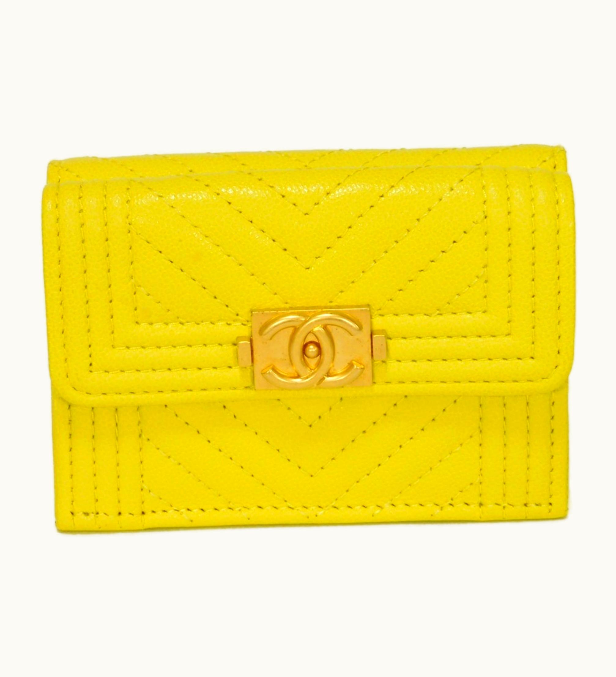 Chanel Chanel Trifold Wallet Boy