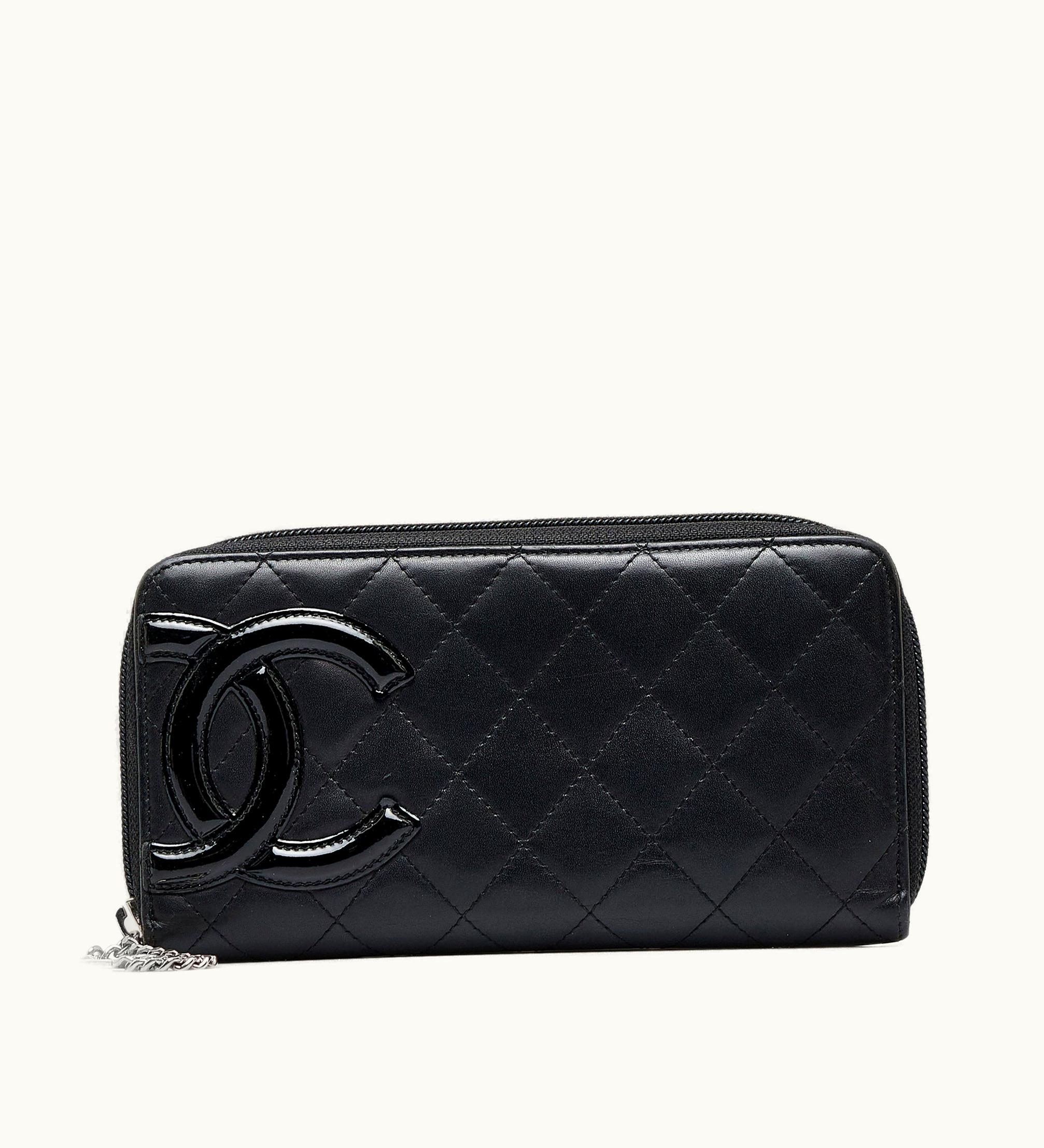 Chanel Chanel Cambon Ligne Zip Around Wallet Long Wallets