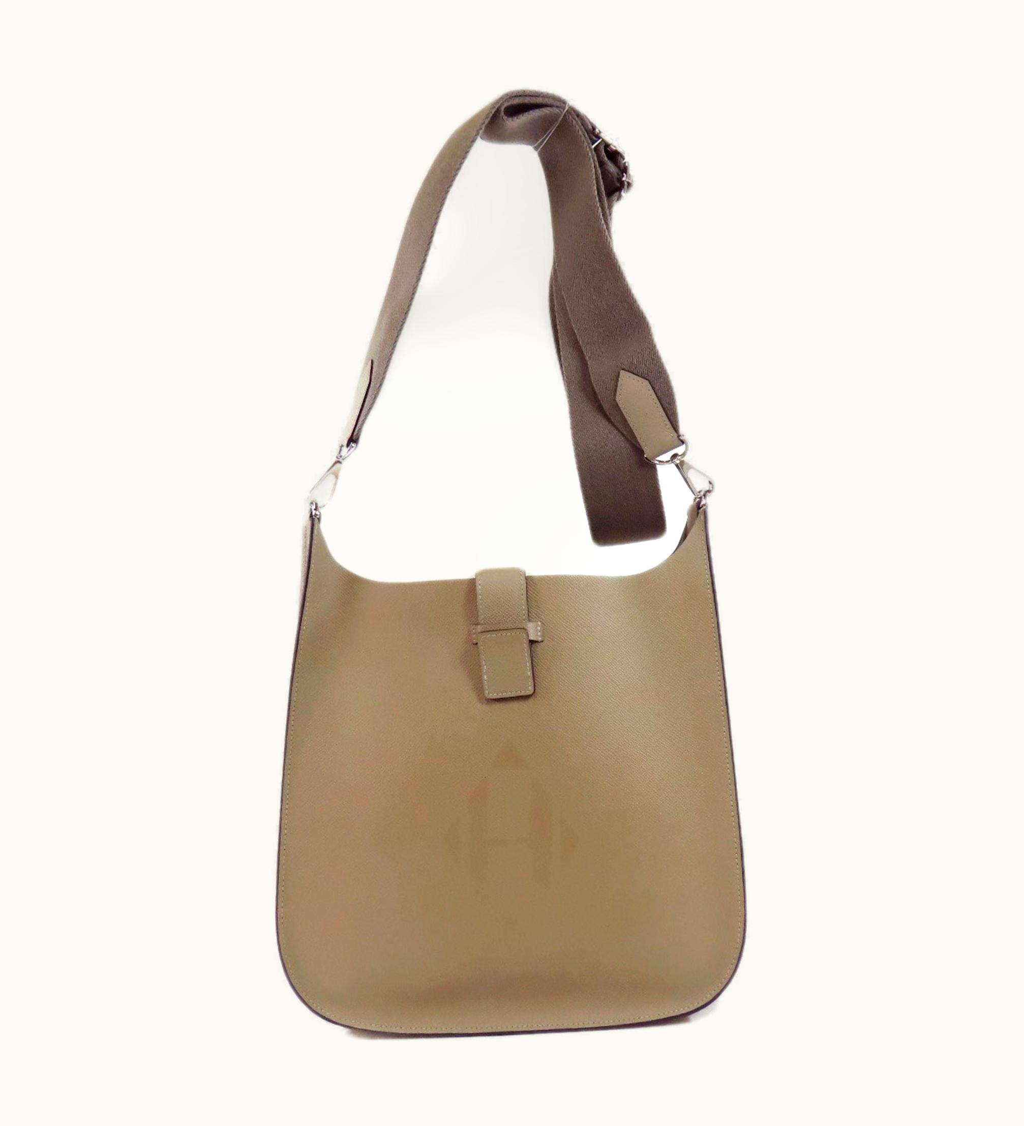 Hermès Hermès Evelyne Serie PM Etoupe Shoulder Bag Epson Women's