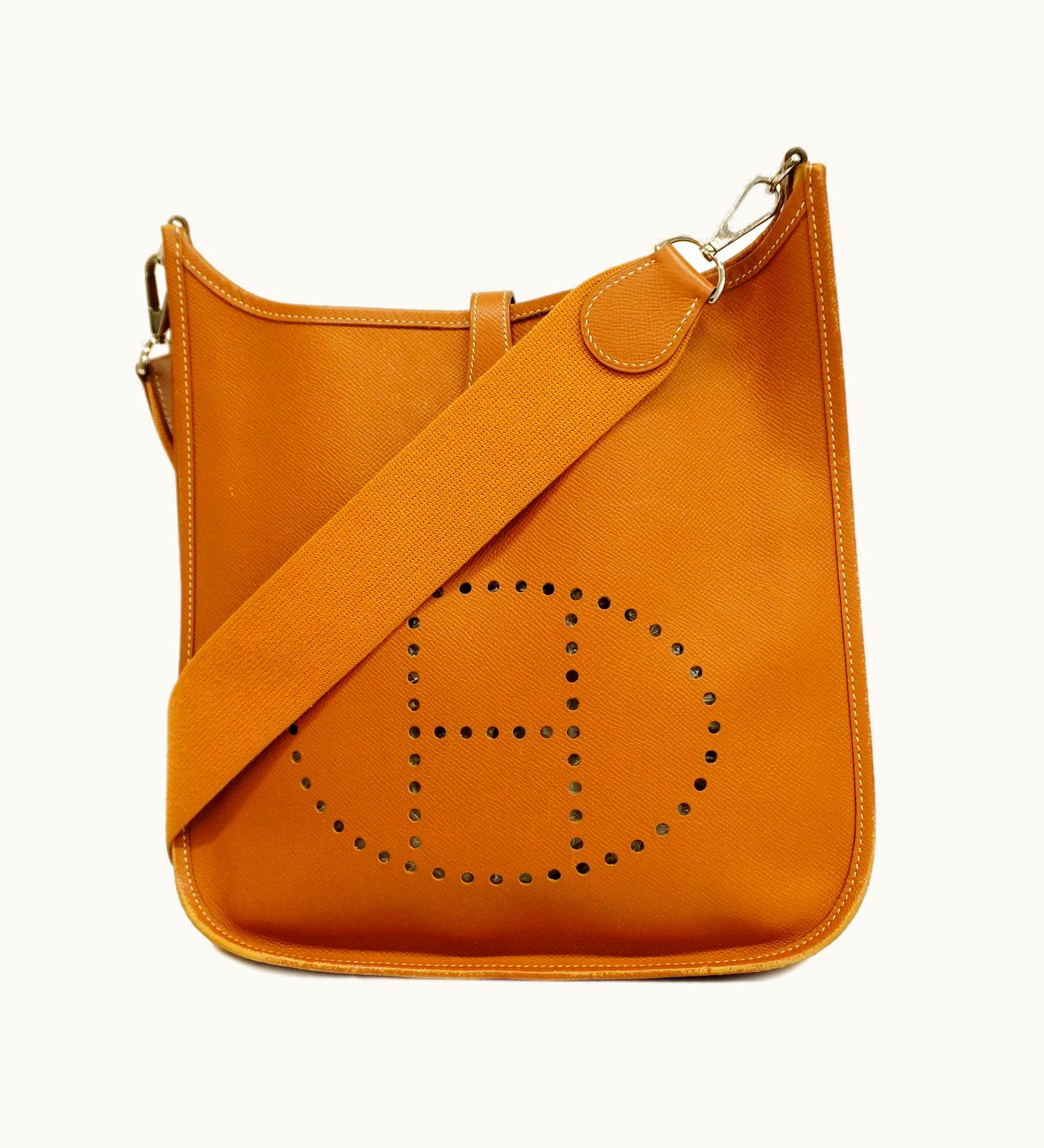 Hermès Hermès   Evelyne 1Pm K Epson Silver Metal Fittings Women's Shoulder Bag