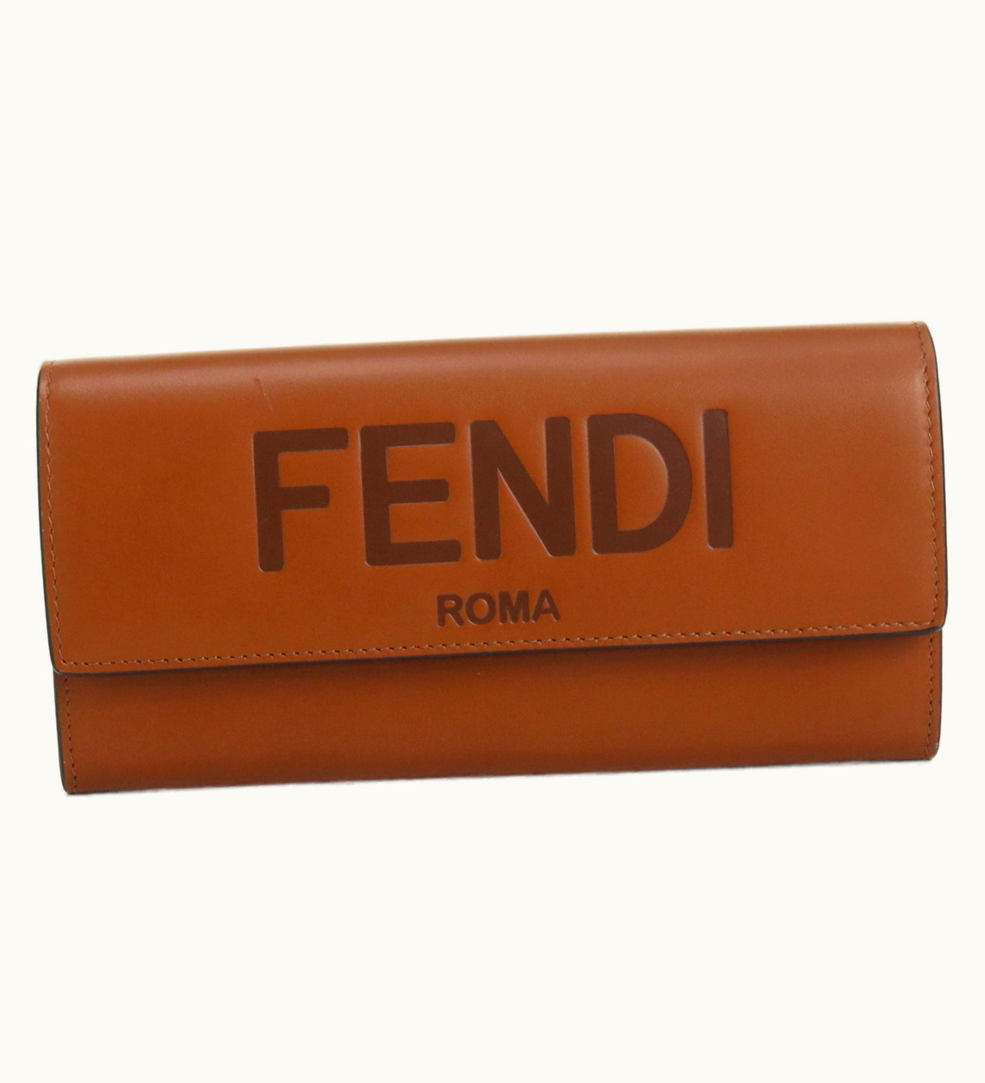 Fendi Fendi Roma Continental 8M0251 Aayz F0Qvk Leather Ladies