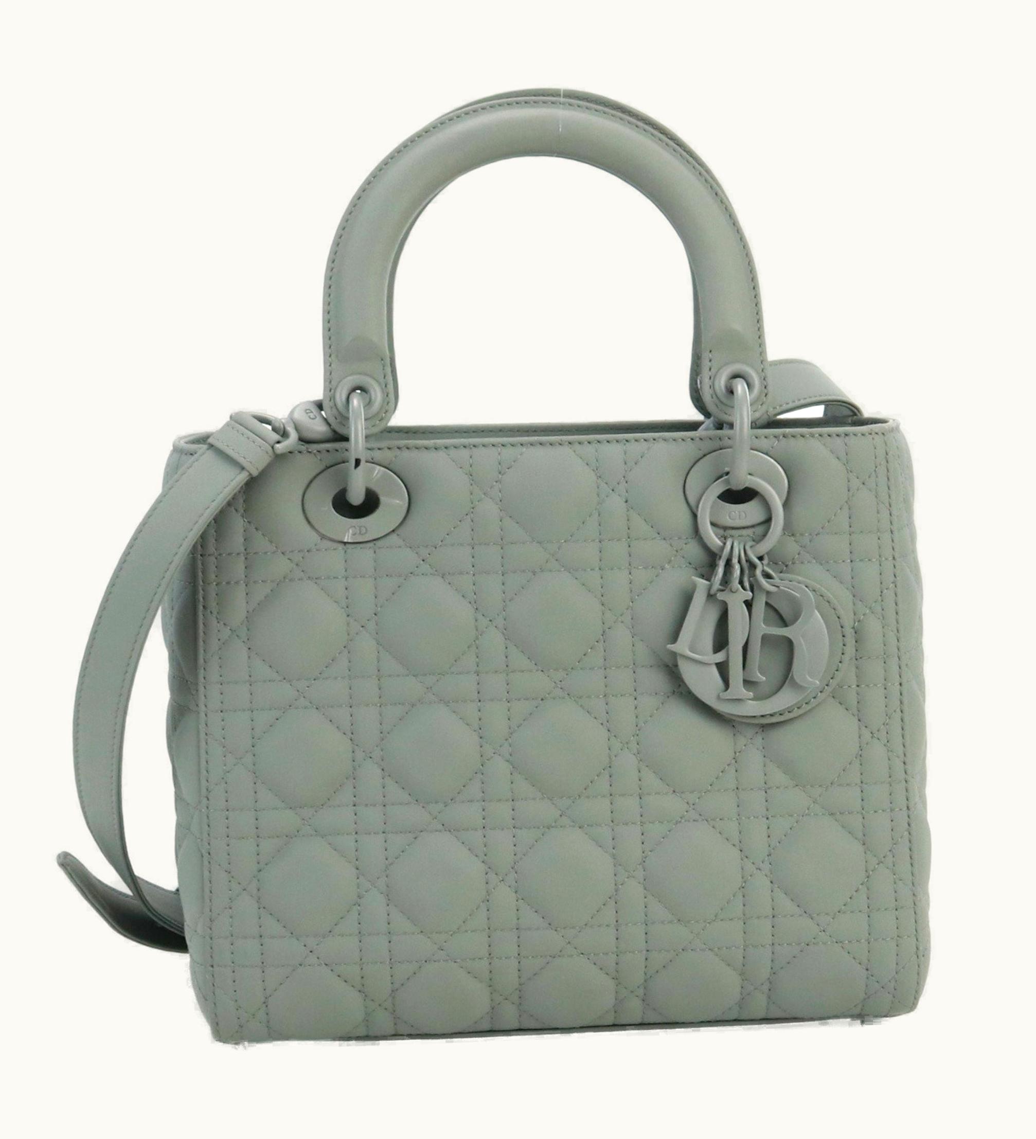 Dior Dior Christian Dior Ultra Matte Medium Bag Lady M0565 Iloi M41G Handbag Calfskin Ladies