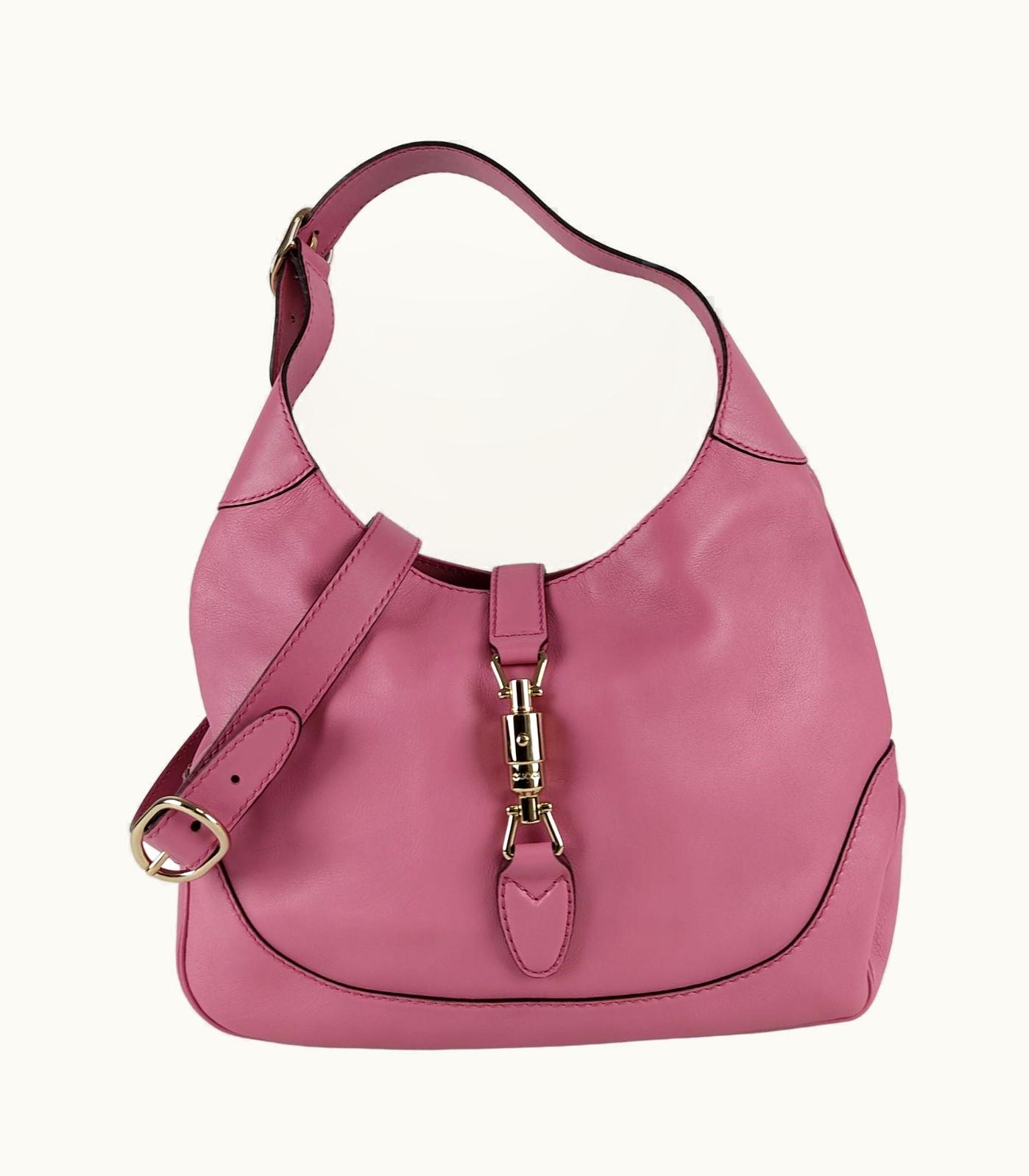 Gucci Gucci Jackie 1961 Shoulder Bag In Pink Leather