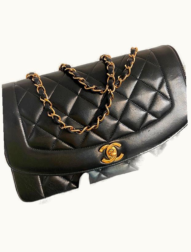 Chanel Chanel Diana Flap Chain Bag 25cm Black