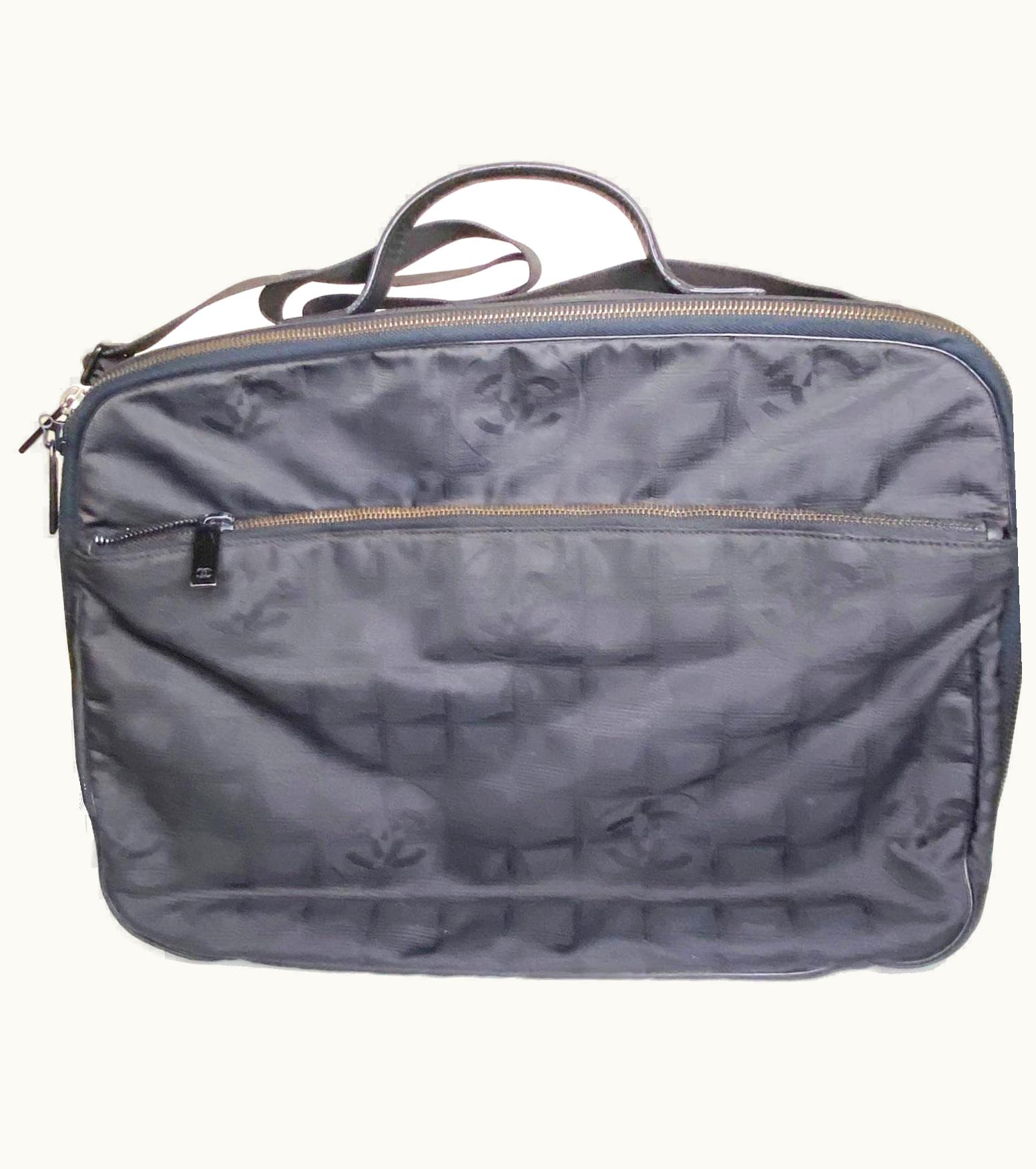 Chanel Chanel Vintage Fabric Travel Handcarry Case Shoulder Bag