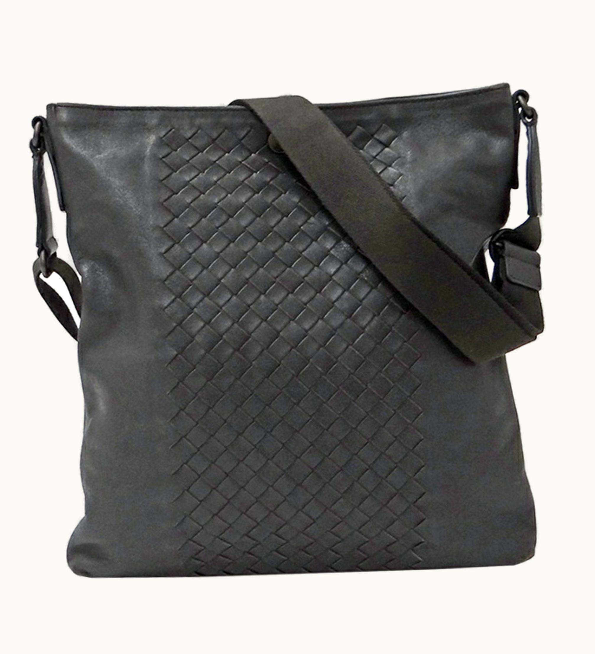 Bottega Veneta Bottega Veneta Bottegaveneta Bag Women's Men's Intrecciato Shoulder Leather Gray