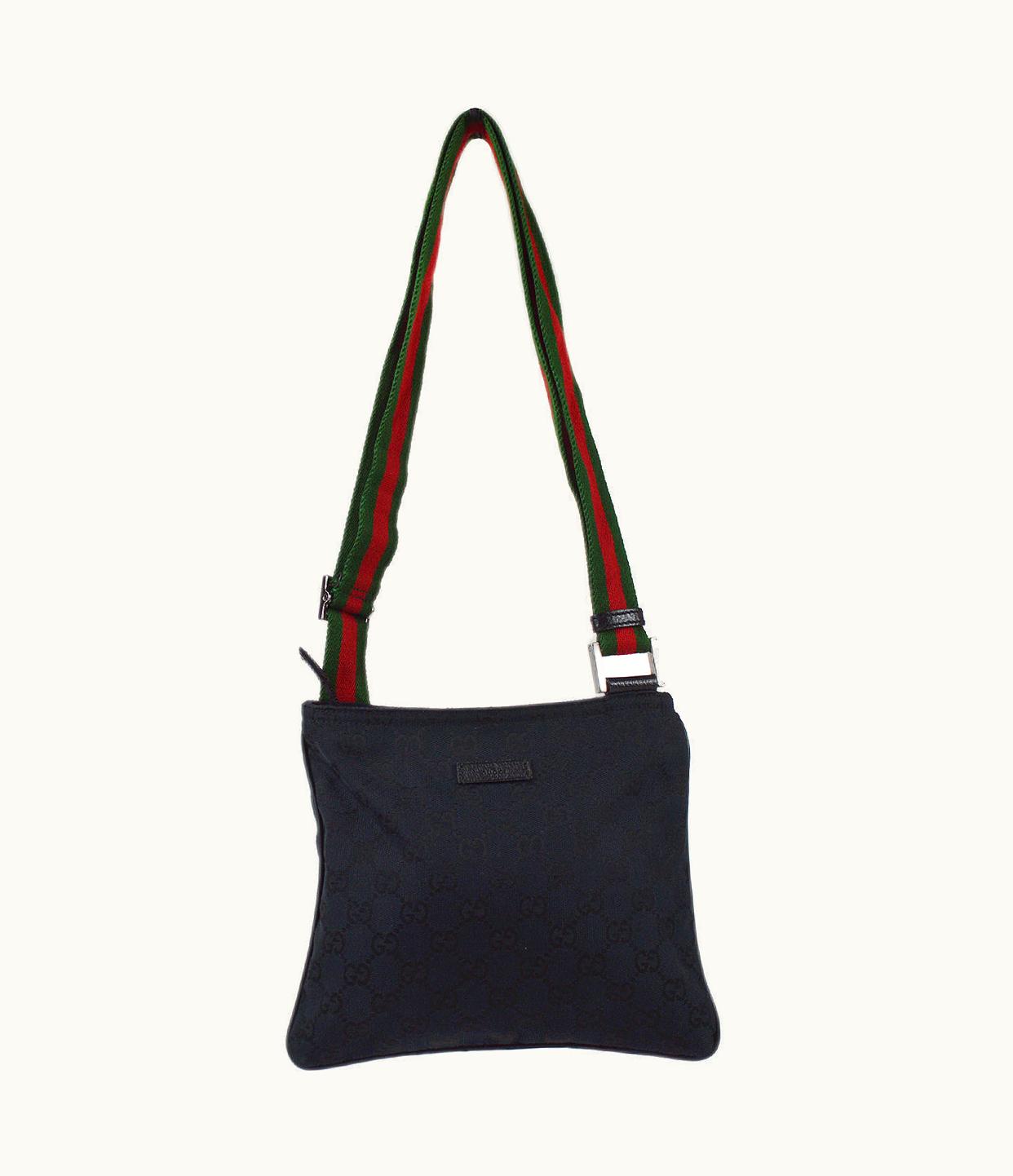 Gucci Gucci Sherry GG Shoulder Bag Black 97750