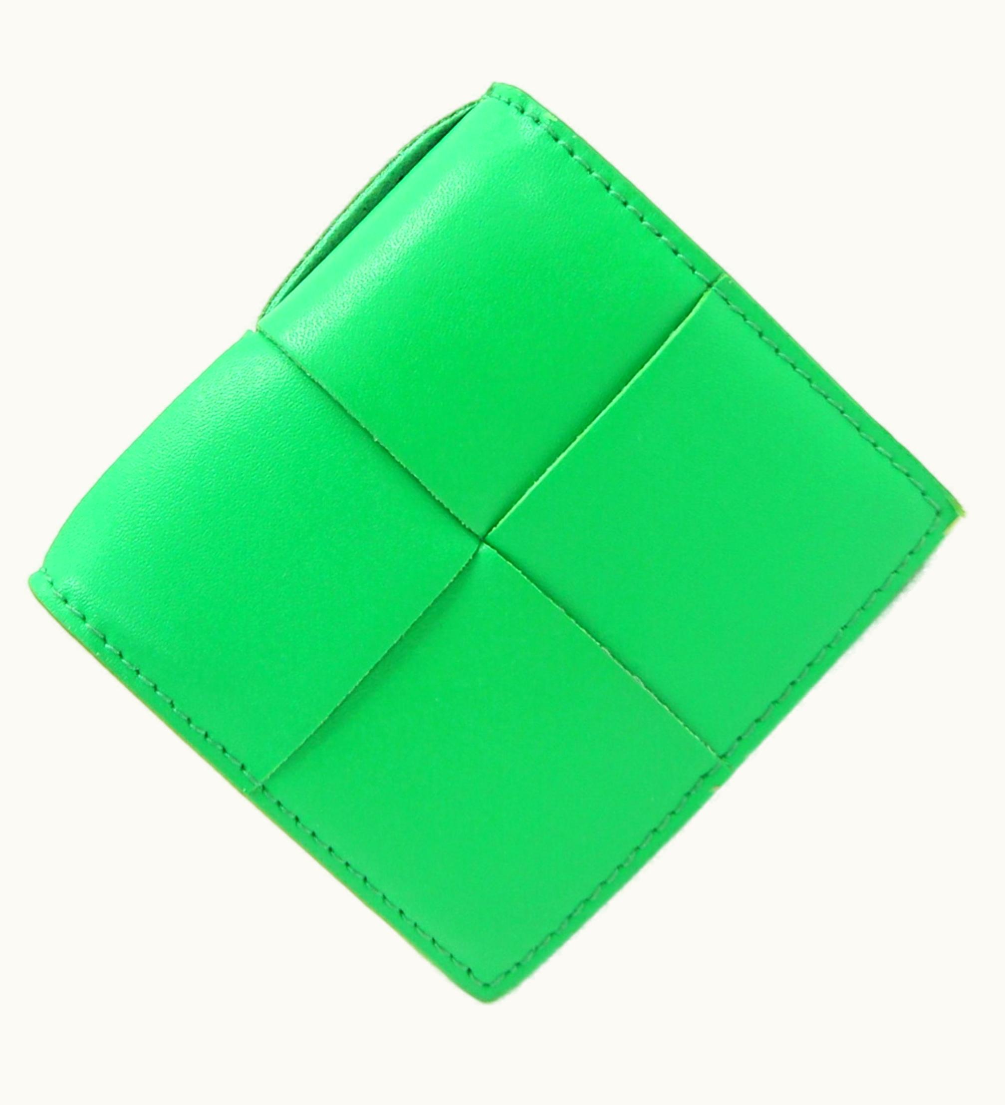 Bottega Veneta Bottega Veneta Coin Case Maxi Intrecciato 679846 Parachito Leather Purse Cassette Square Wallet Small Men's