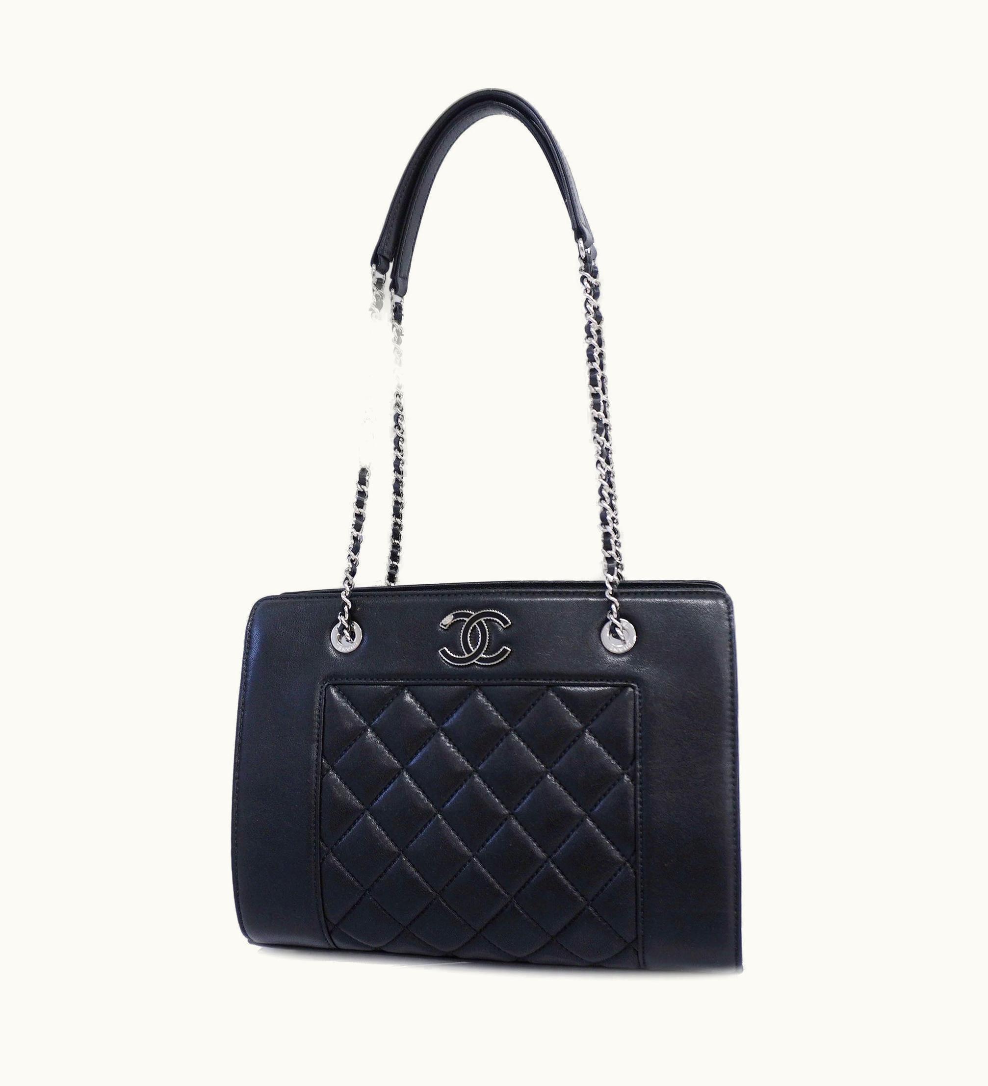 Chanel Chanel Matelasse Chain Shoulder Bag Black