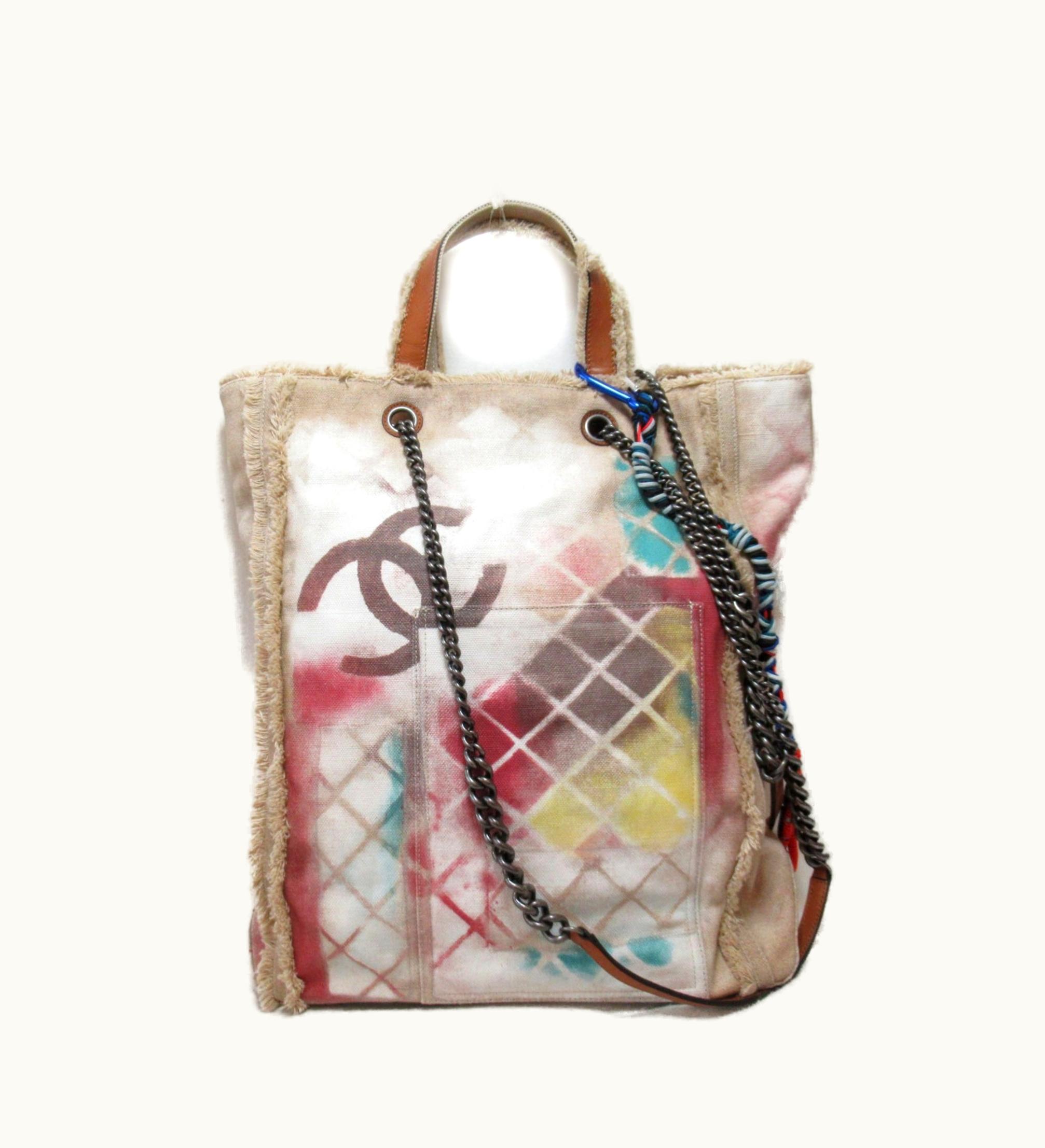 Chanel Chanel Tote Bag Mulch Color Canvas