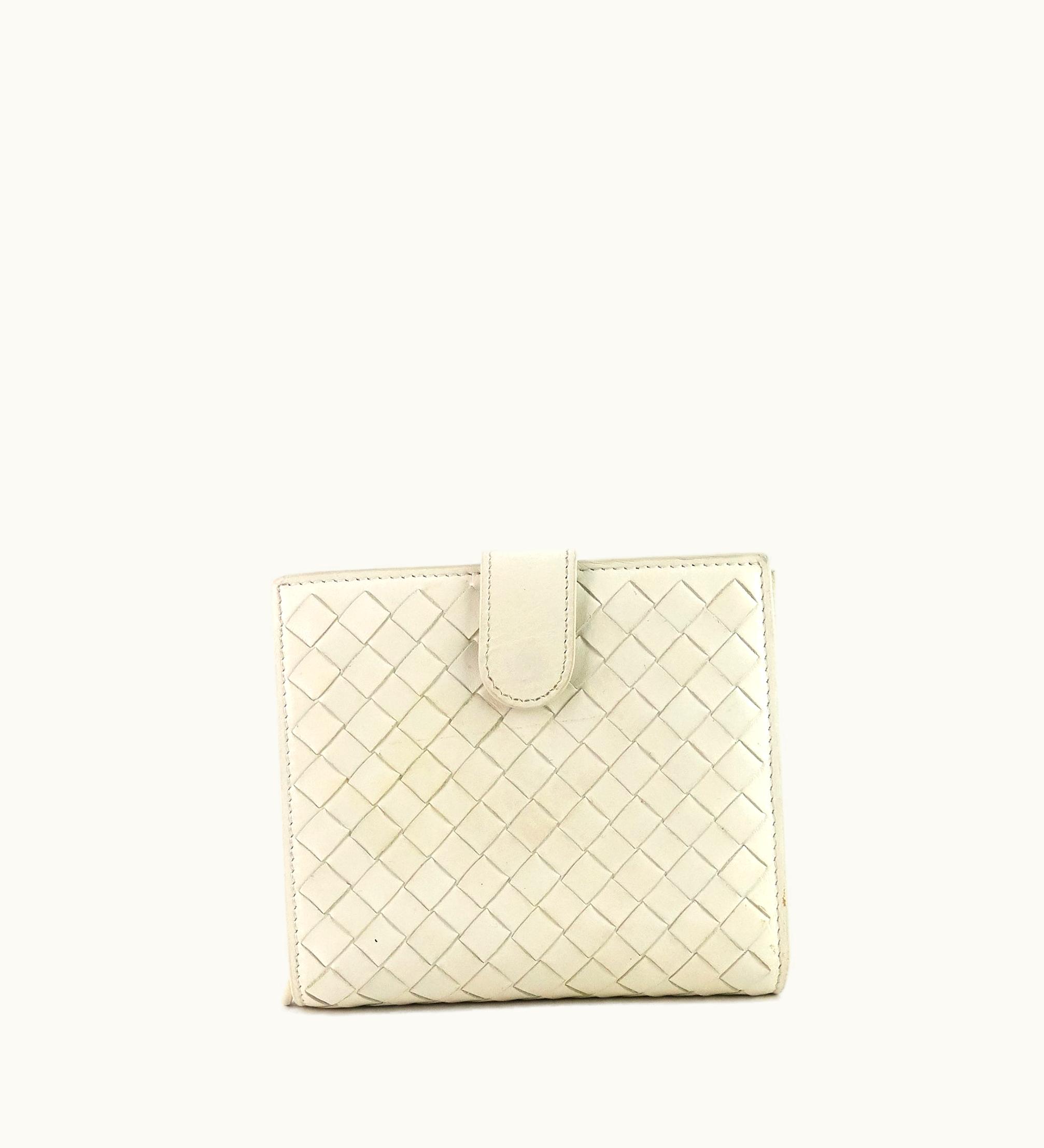 Bottega Veneta Bottega Veneta Intrecciato Nappa Leather French Flap Wallet