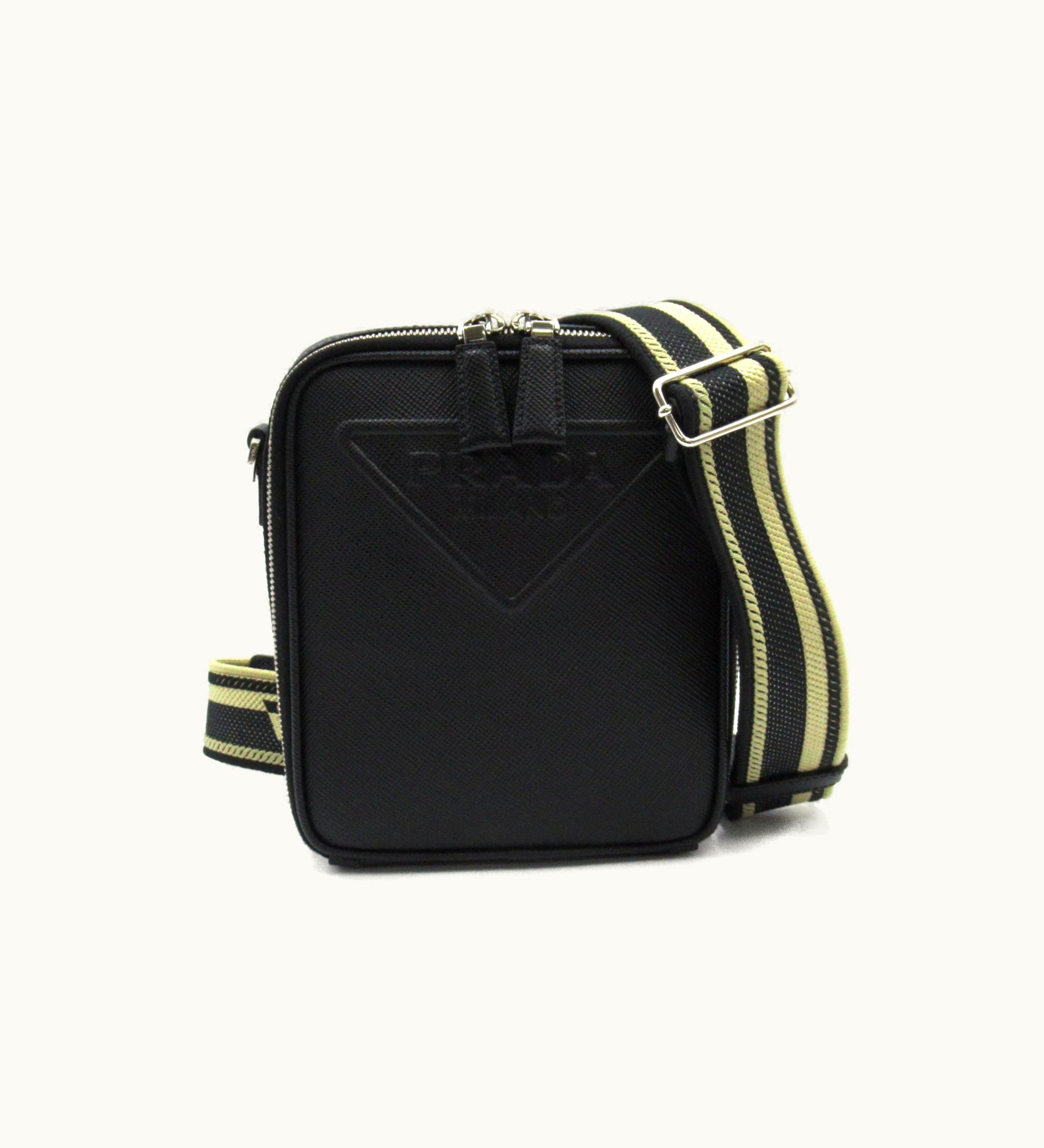 Prada Prada Saffiano Cuir Black Safiano Leather 2Vh1542Fad F0002