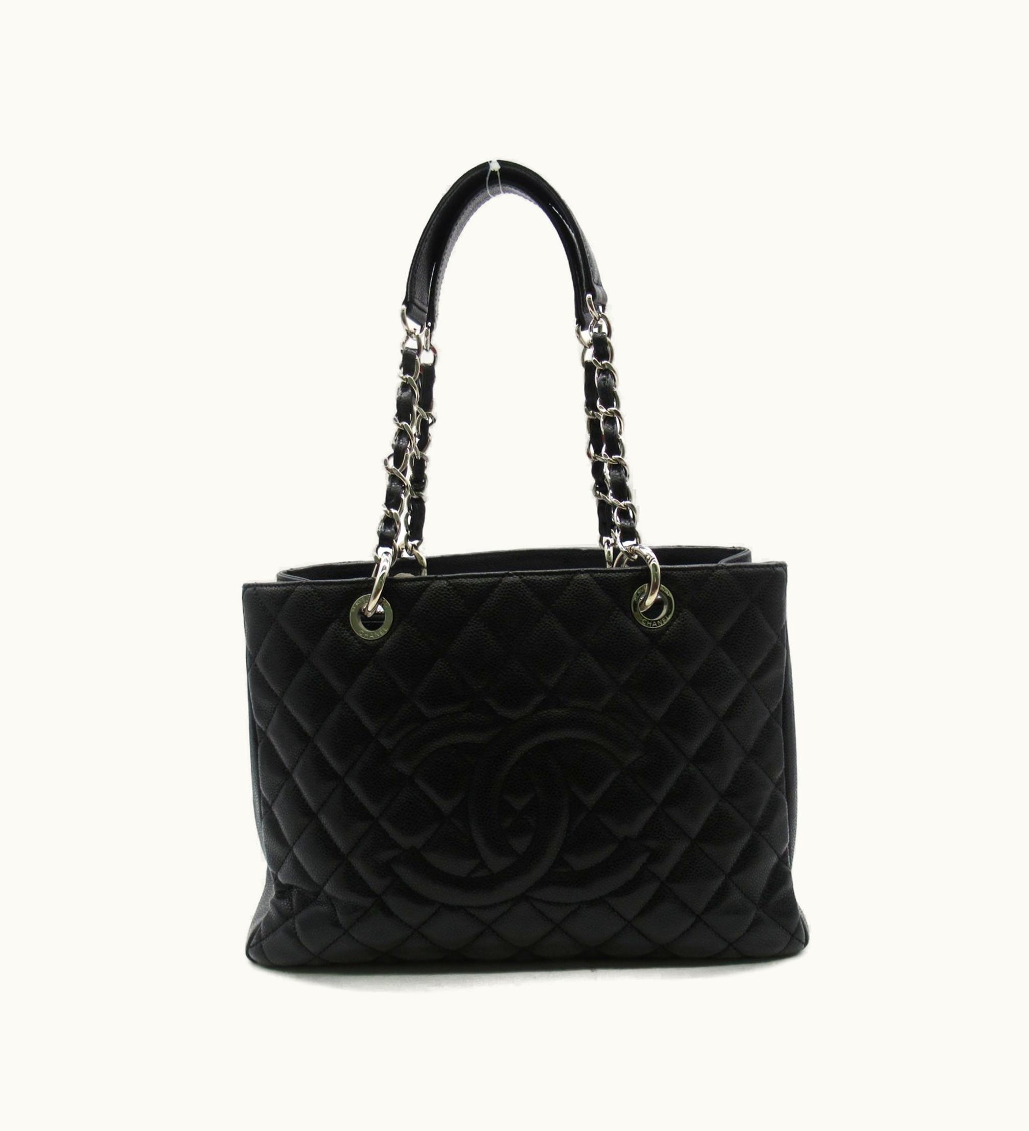 Chanel Chanel GST Tote Black Caviar Skin Luxury Edition