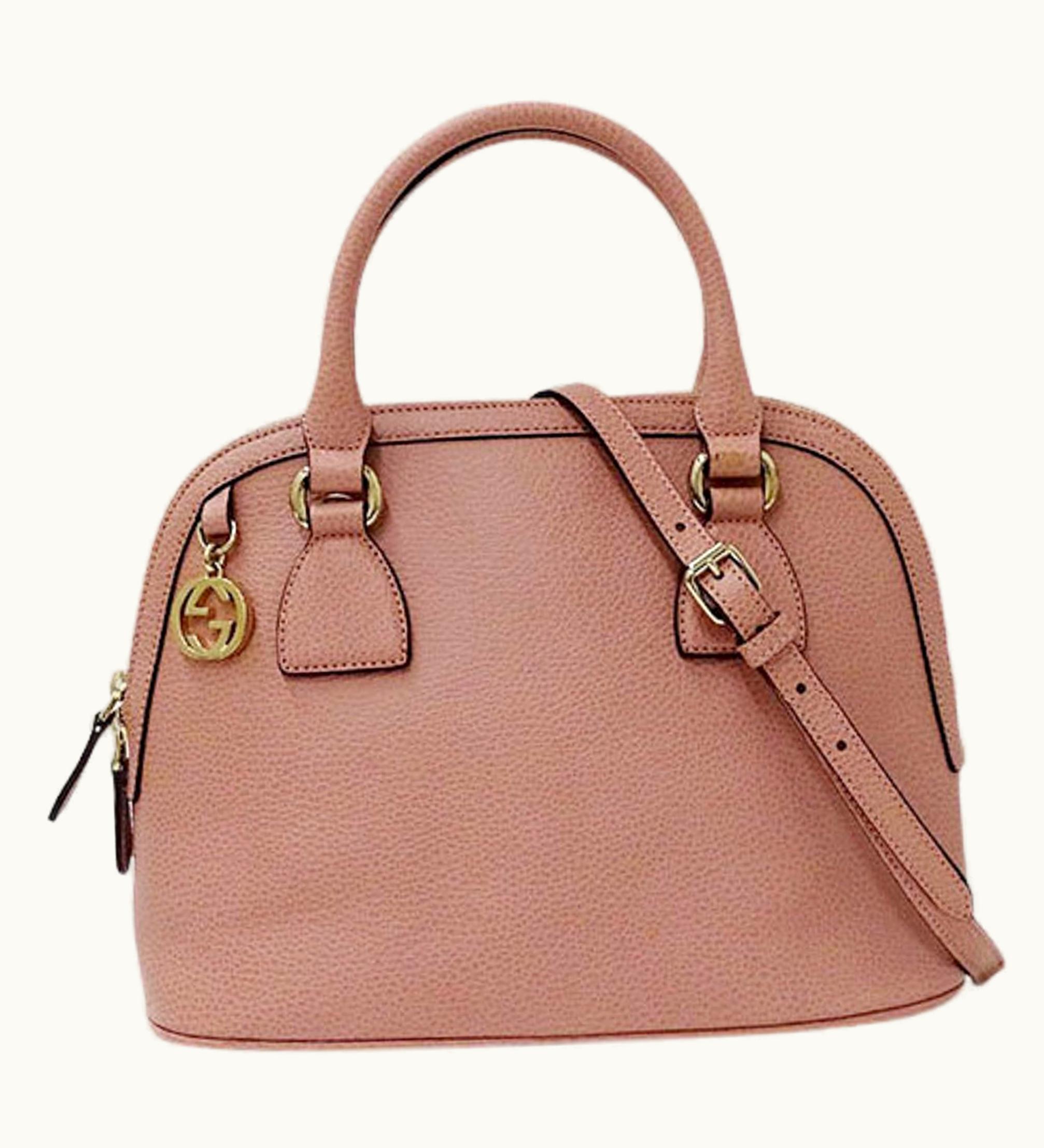 Gucci Gucci Bag Ladies Handbag Shoulder 2Way Leather Pink 449662 GG Charm