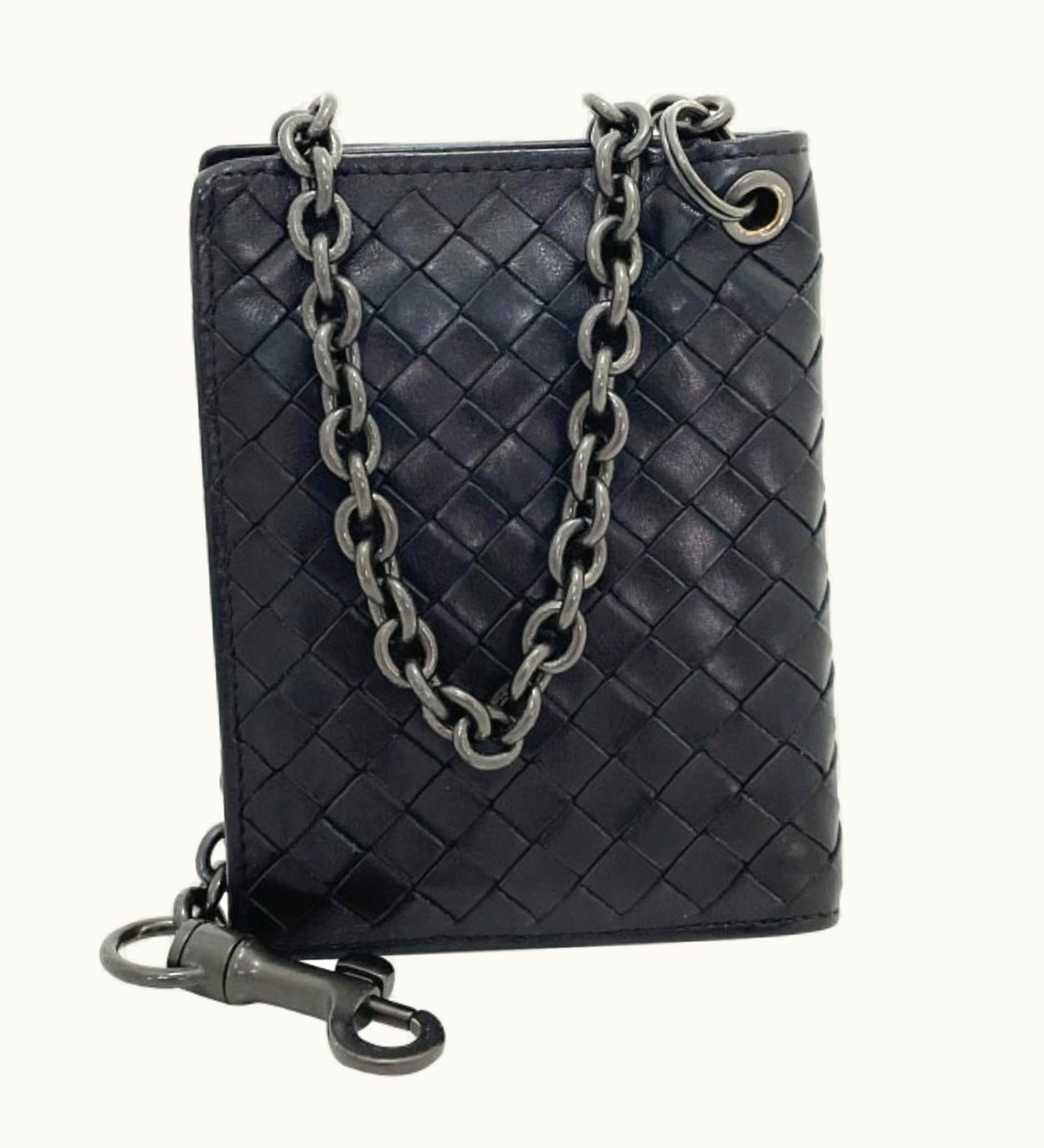 Bottega Veneta Bottega Veneta Intrecciato 130683 Intrecciato Bill Wallet [Bi-Fold] Black