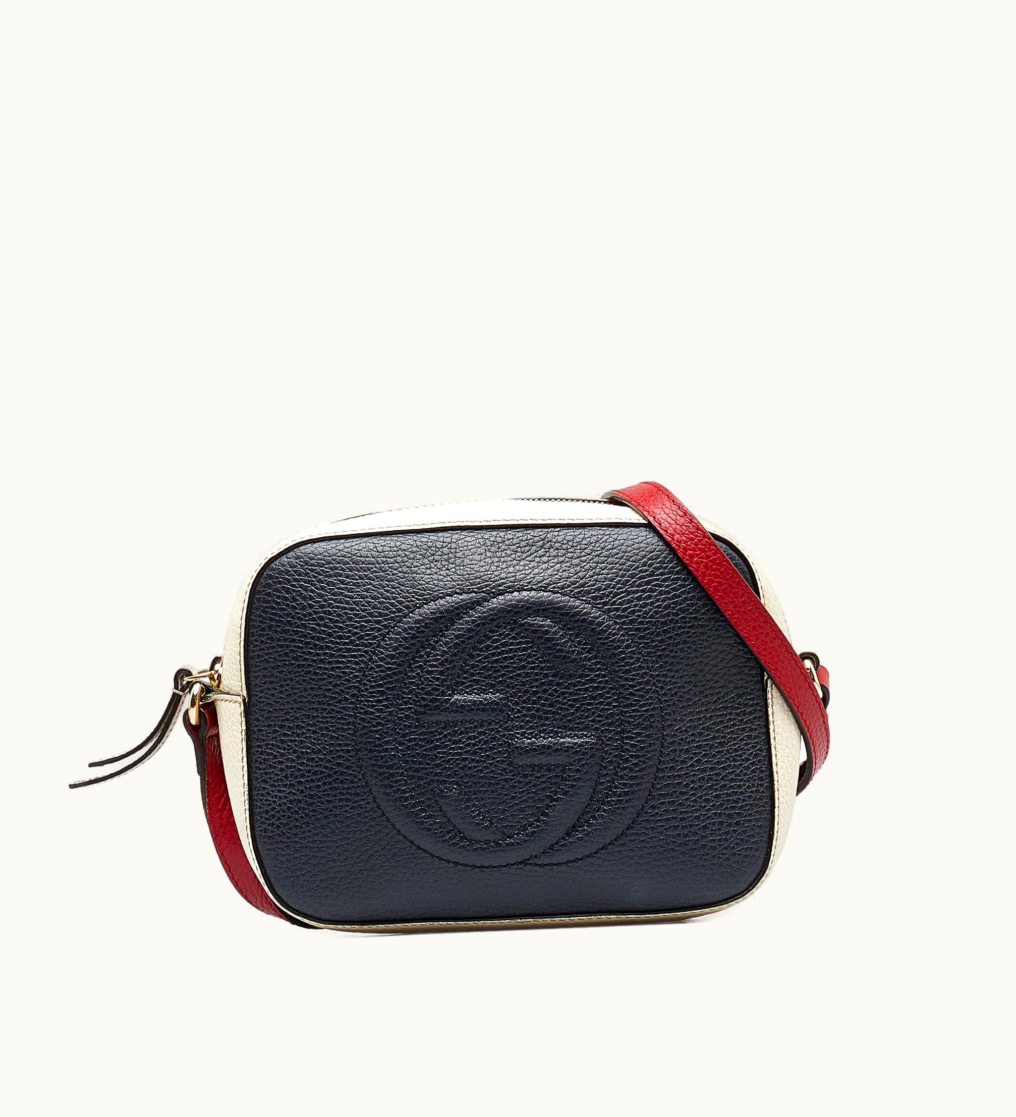 Gucci Gucci Bicolor Soho Disco Crossbody Bag
