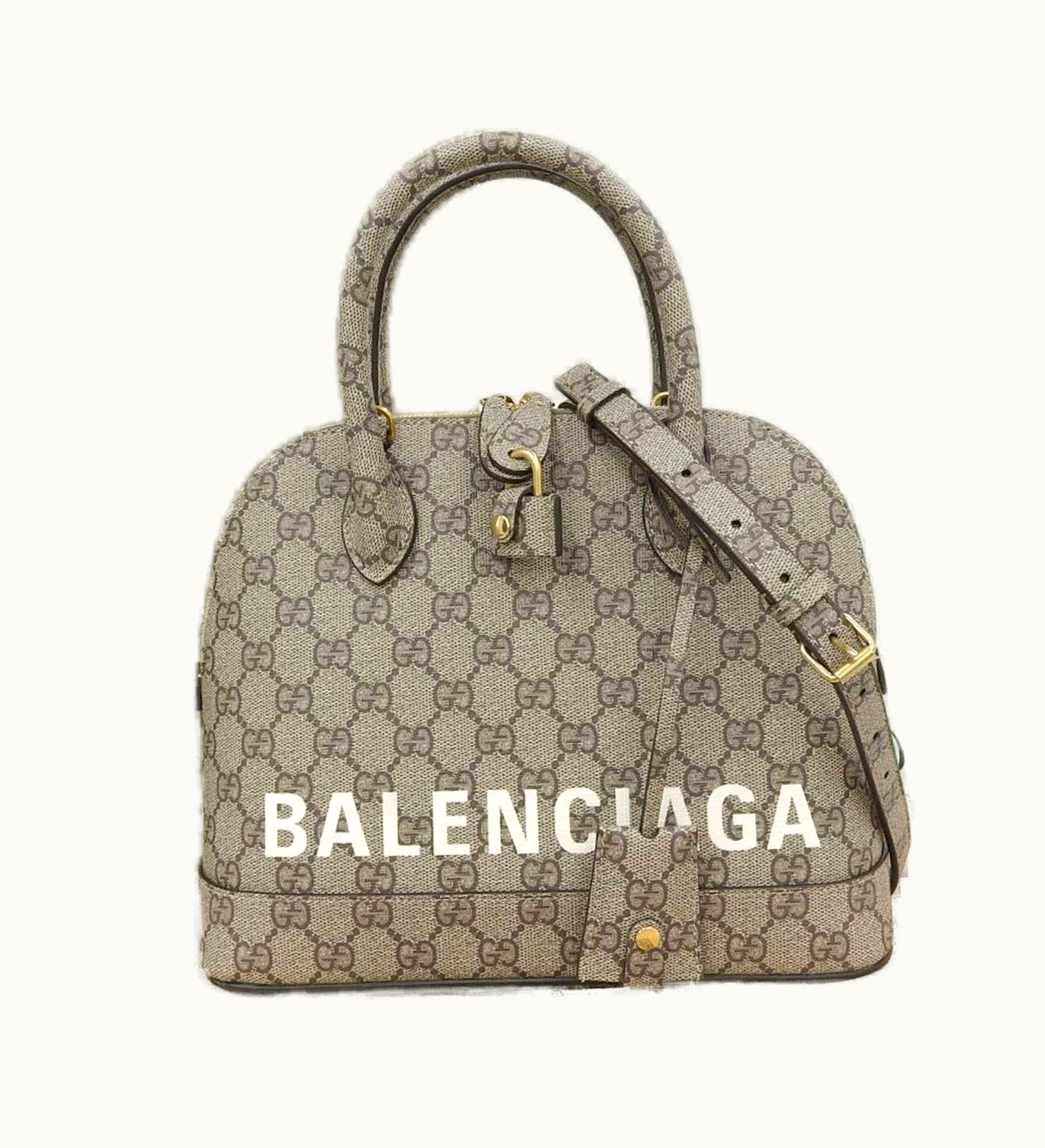 Gucci Gucci X Balenciaga The Hacker Project Ville Small Bag 2Way 681699 520981 Uqoat