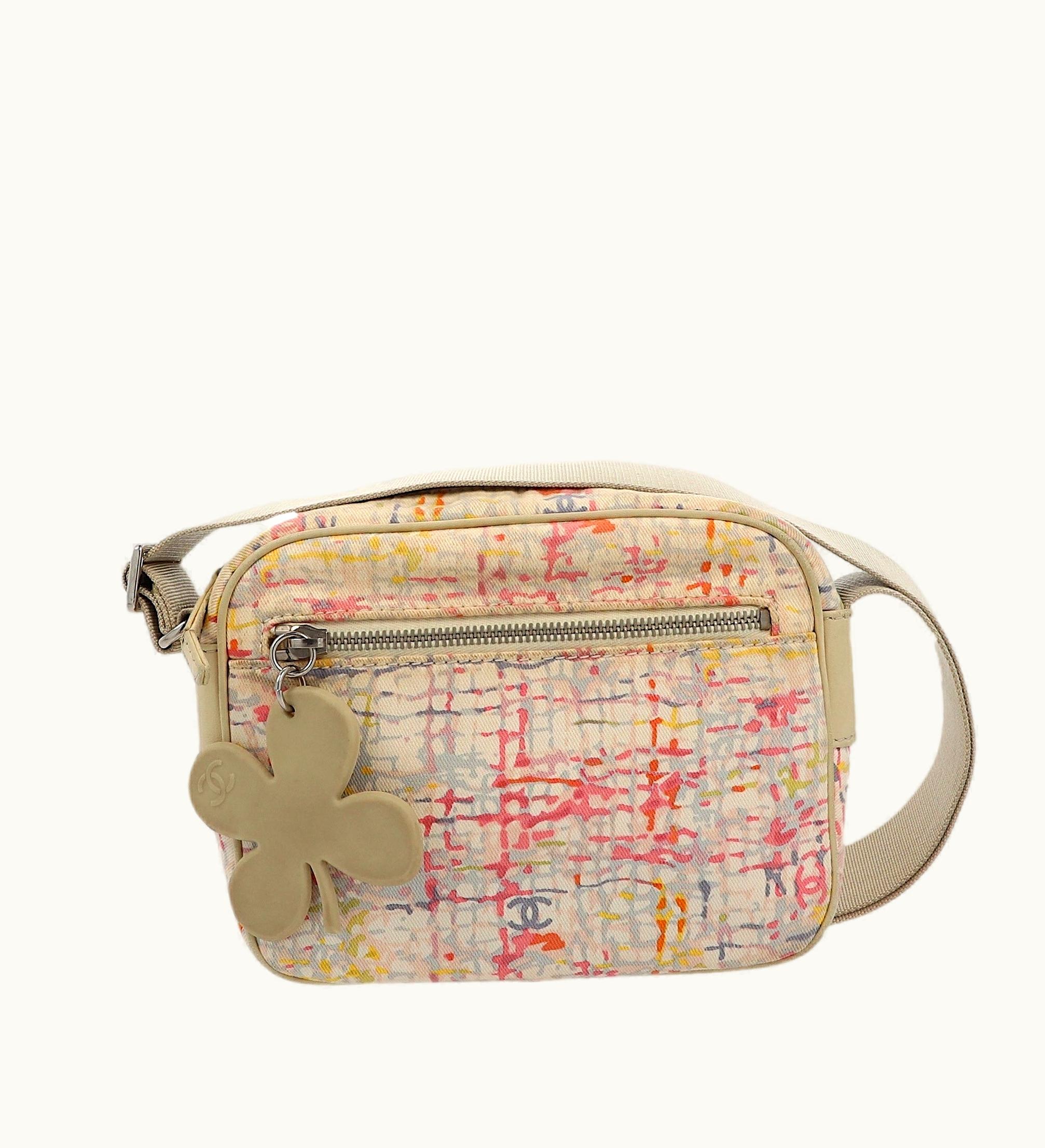 Chanel Chanel Crossbody Bag In Multicolor Fabric