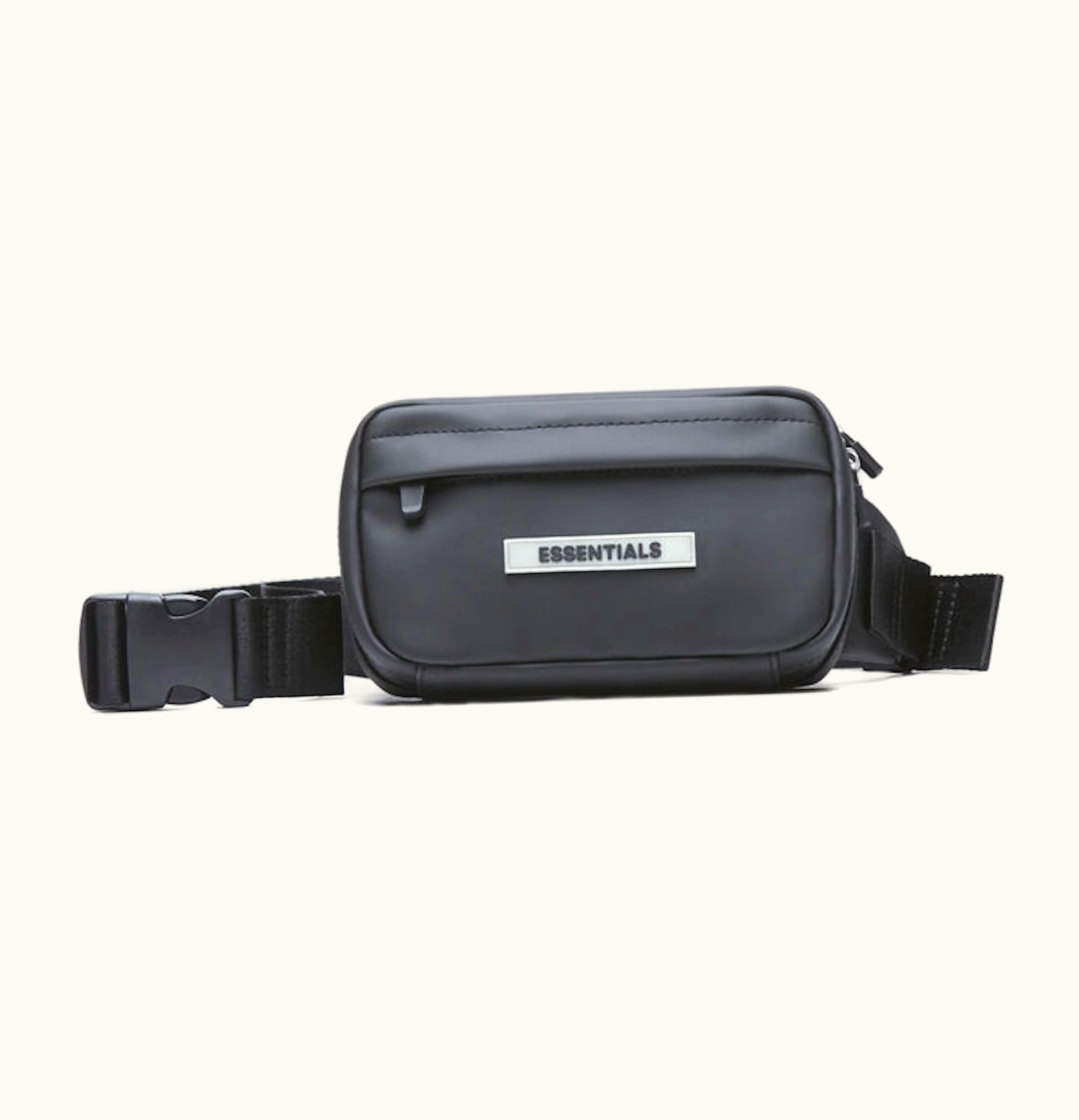 FEAR OF GOD FEAR OF GOD ESSENTIALS Sling Bag Dark Slate Stretch Limo Black