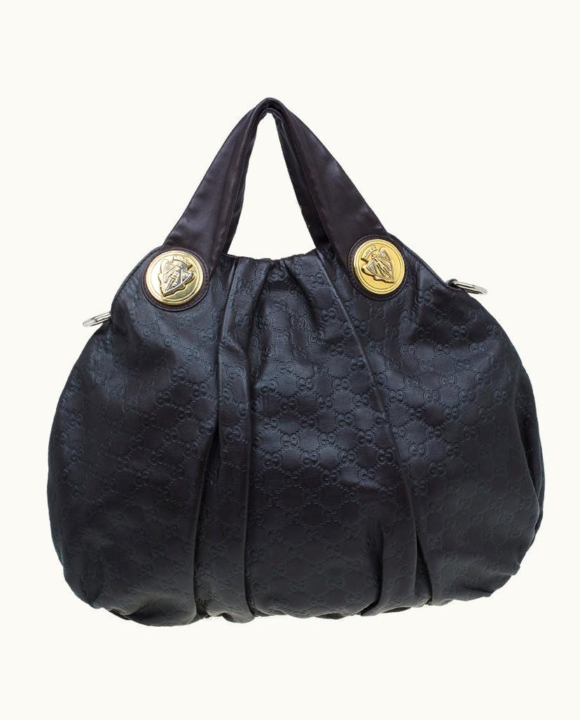 Gucci Gucci Burgundy Guccussima Leather Large Hysteria Hobo