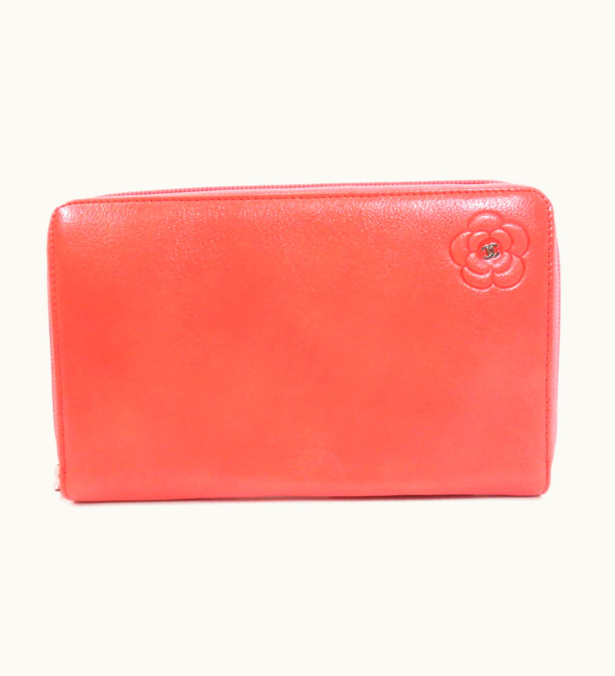 Chanel Chanel Coco Mark Long Wallet Calf Ladies Chanel