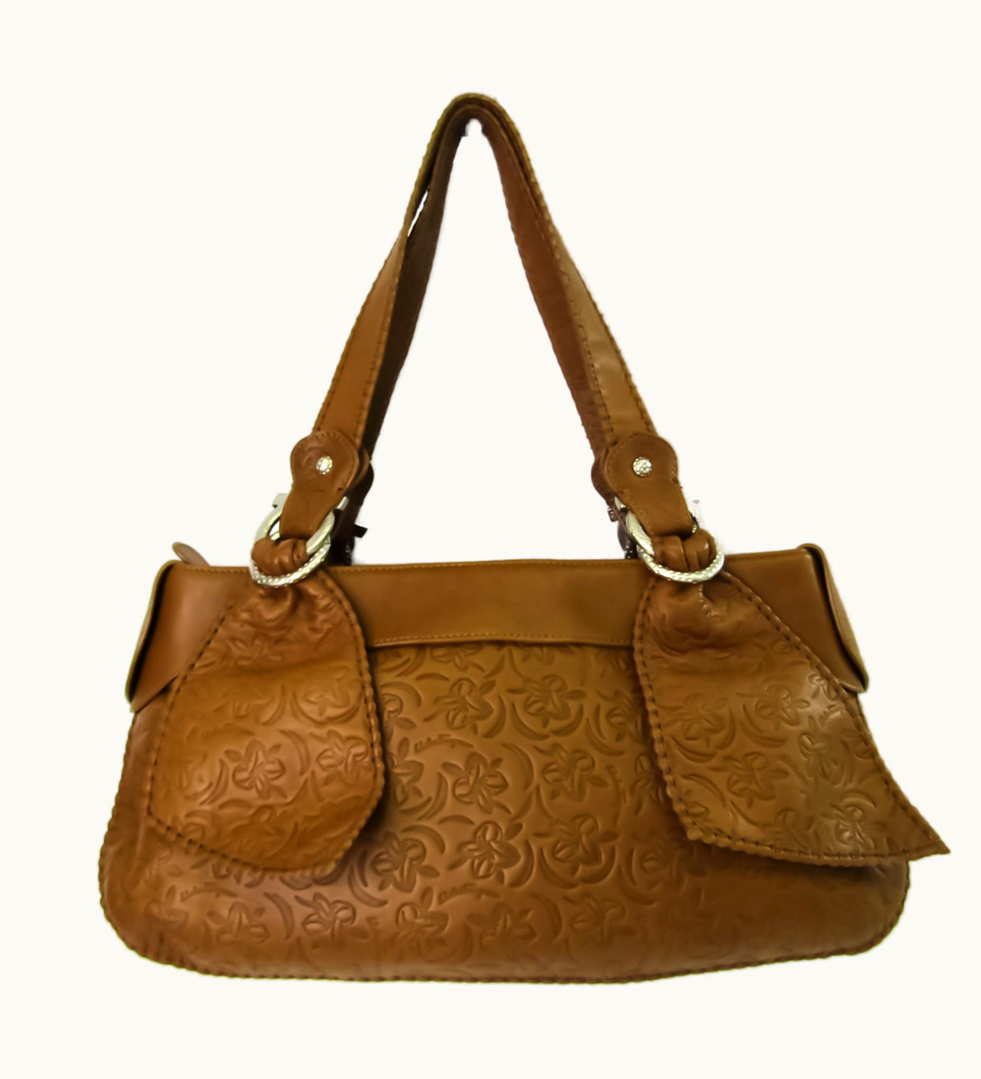 Salvatore Ferragamo Salvatore Ferragamo Women's Leather Handbag Brown