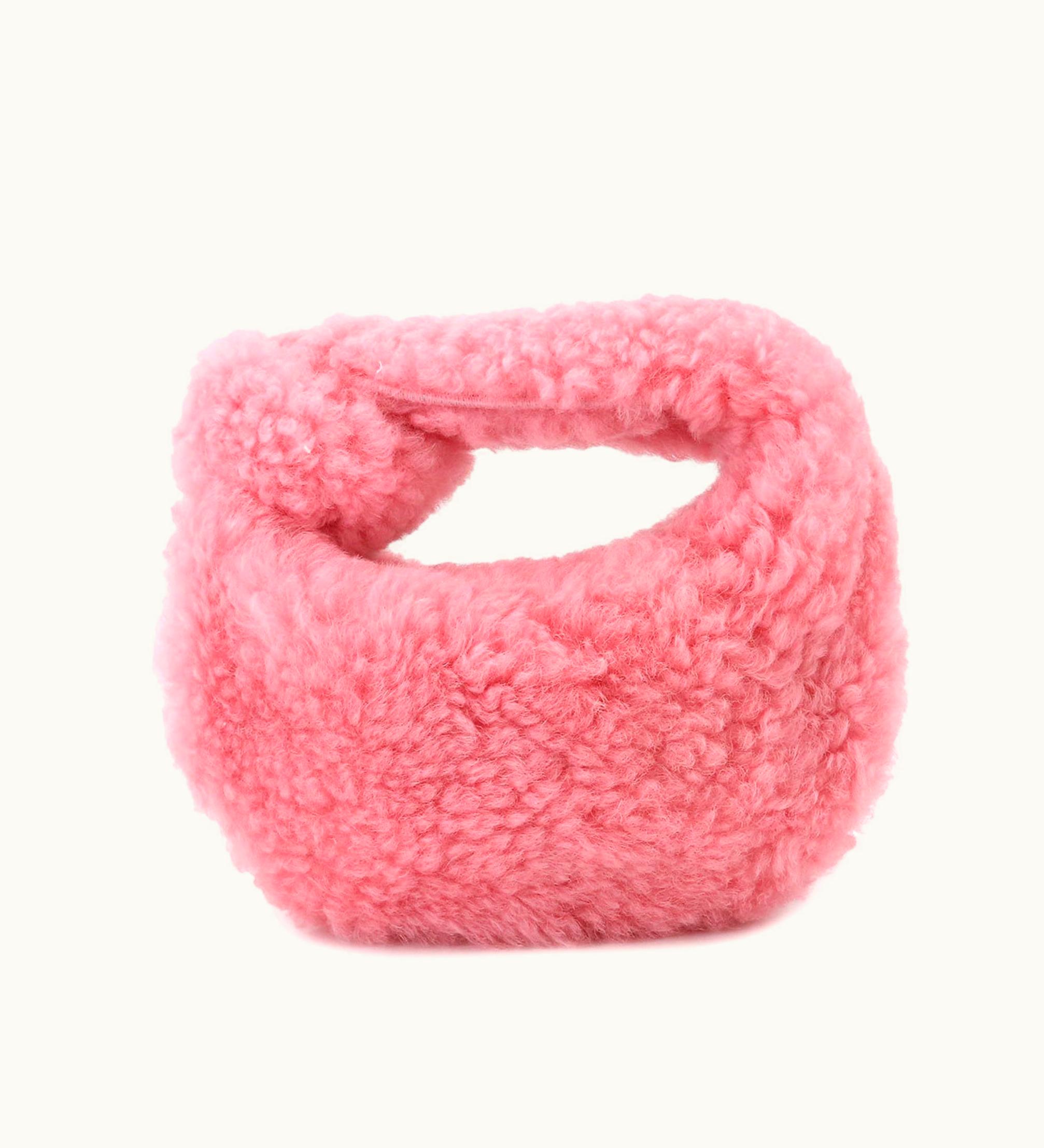 Bottega Veneta Bottega Veneta Mini Jodie Hand Bag Mouton Pink 680697 Gold Hardware