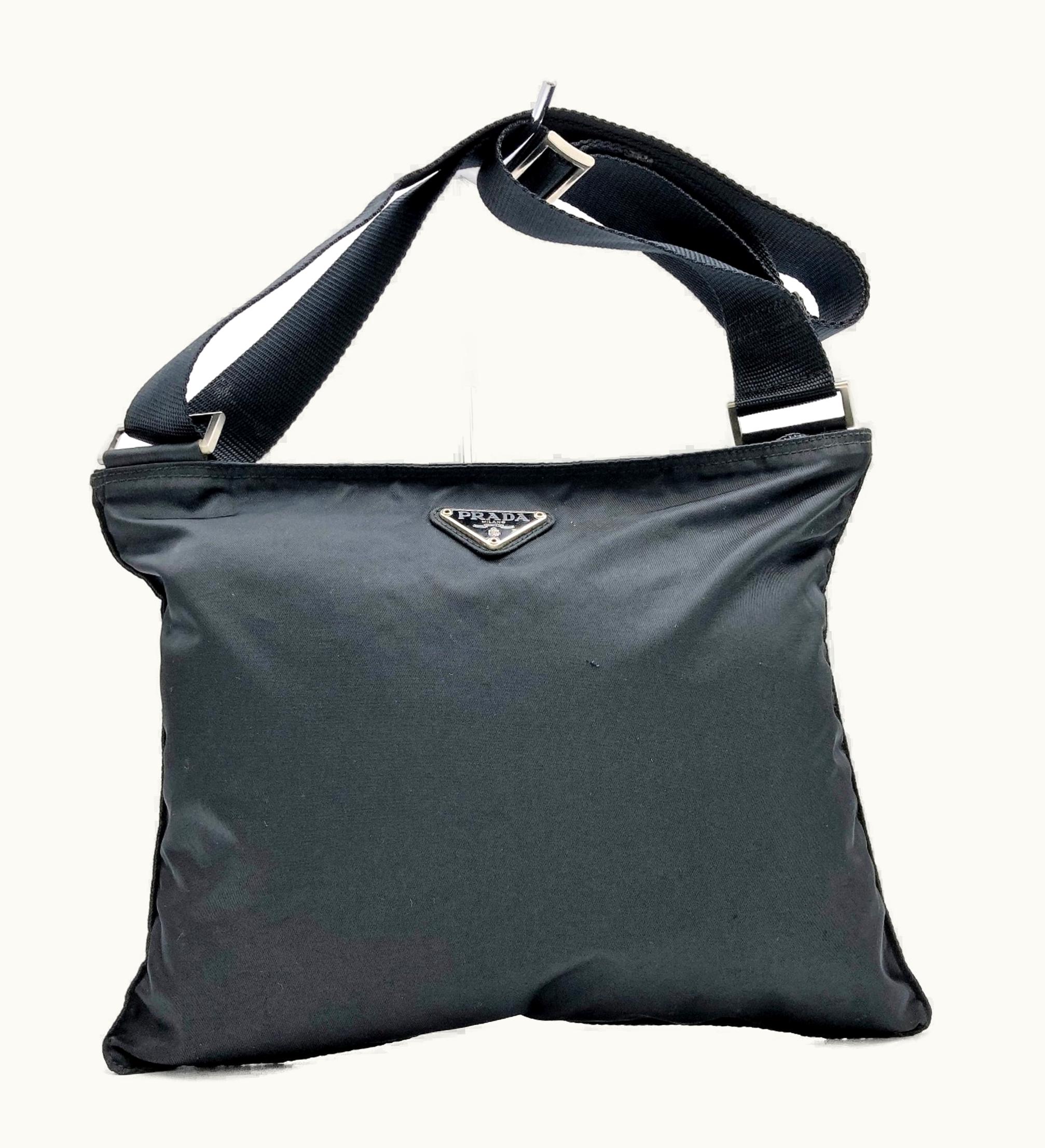 Prada Prada Shoulder Bag Crossbody Nylon Black Women's Men's Unisex Fashion
