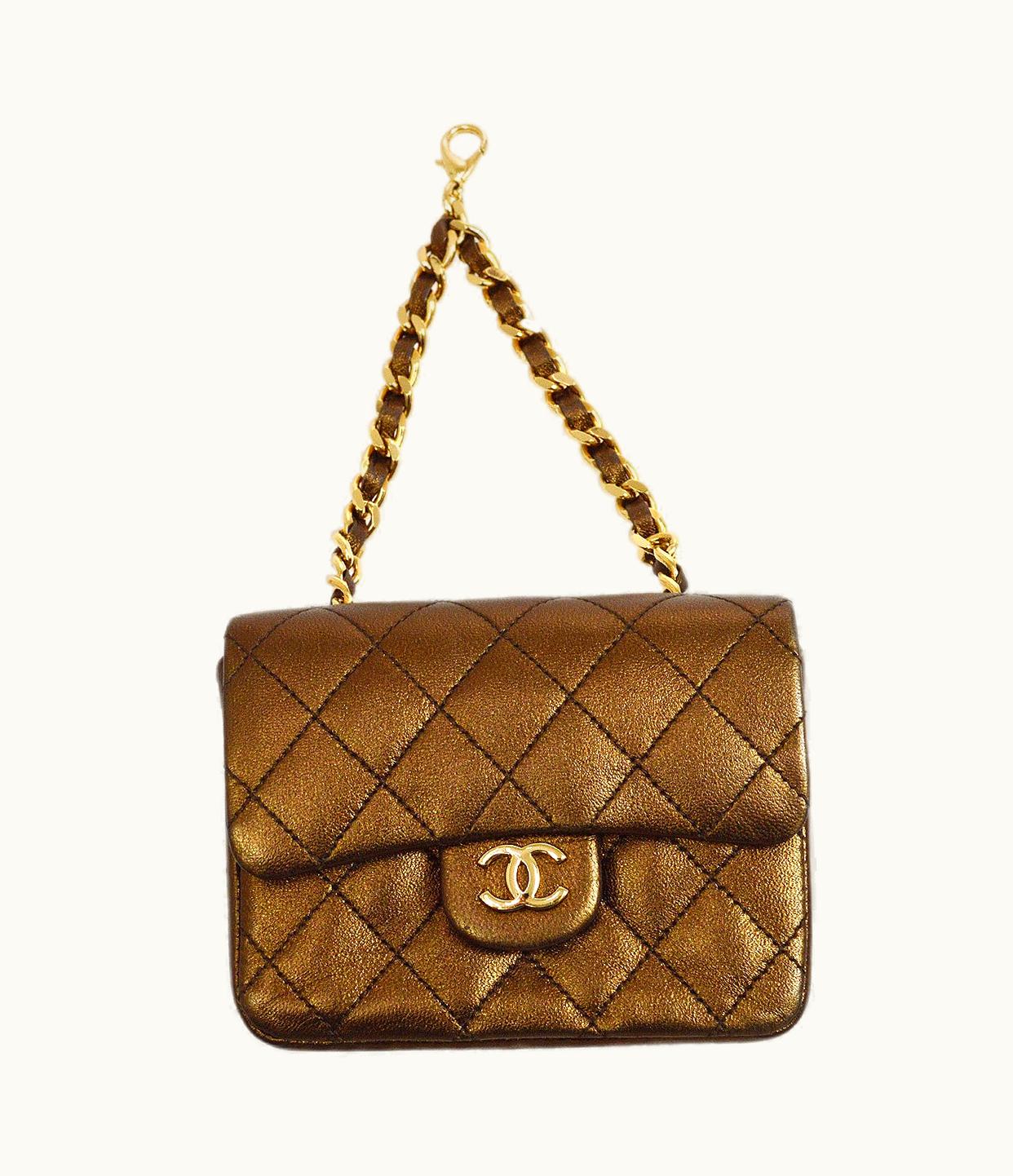 Chanel Chanel 1997-1999 Micro Bag Charm Ak38641J