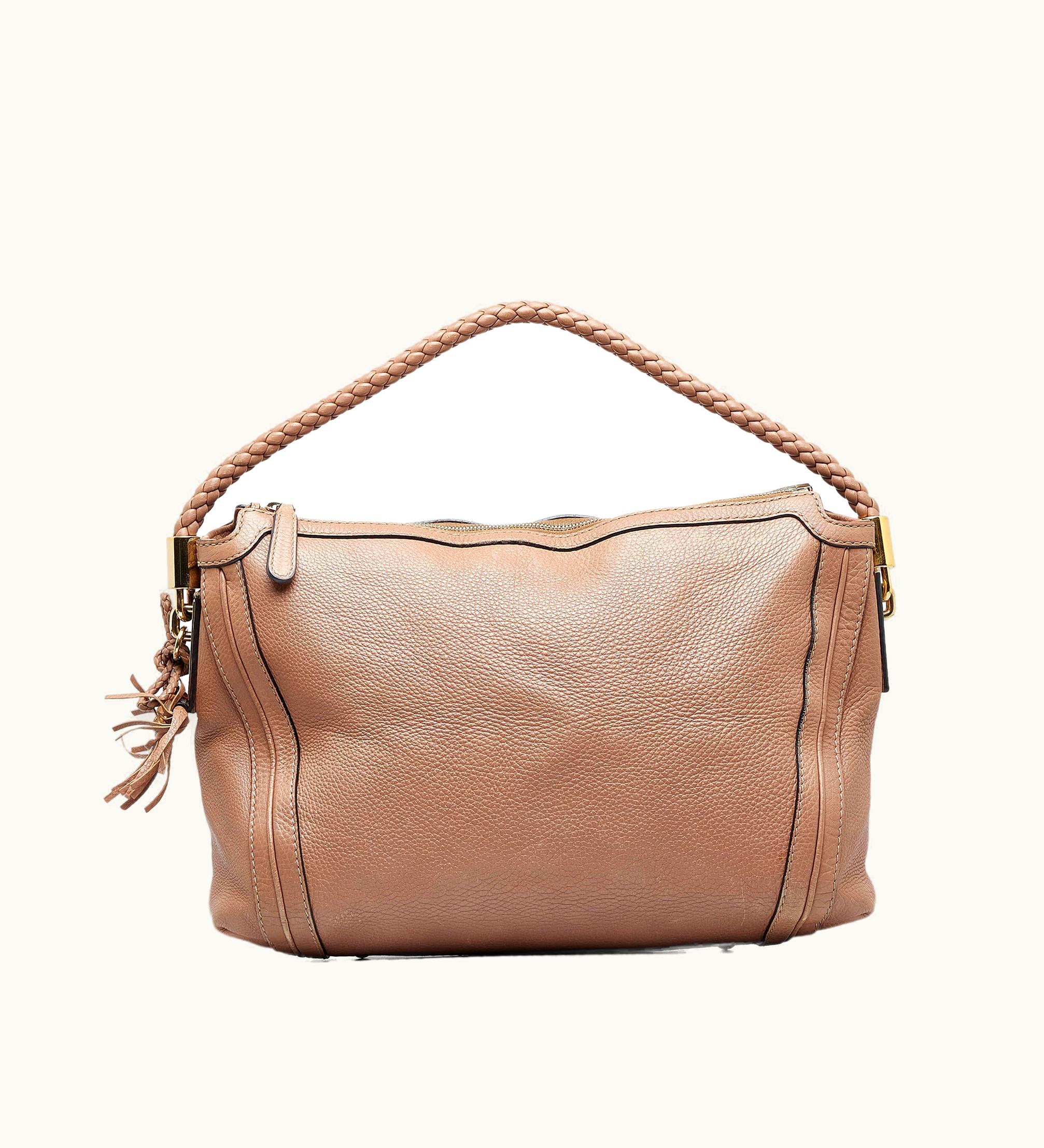 Gucci GUCCI Bella Shoulder Bag - Classic Leather Tote Black