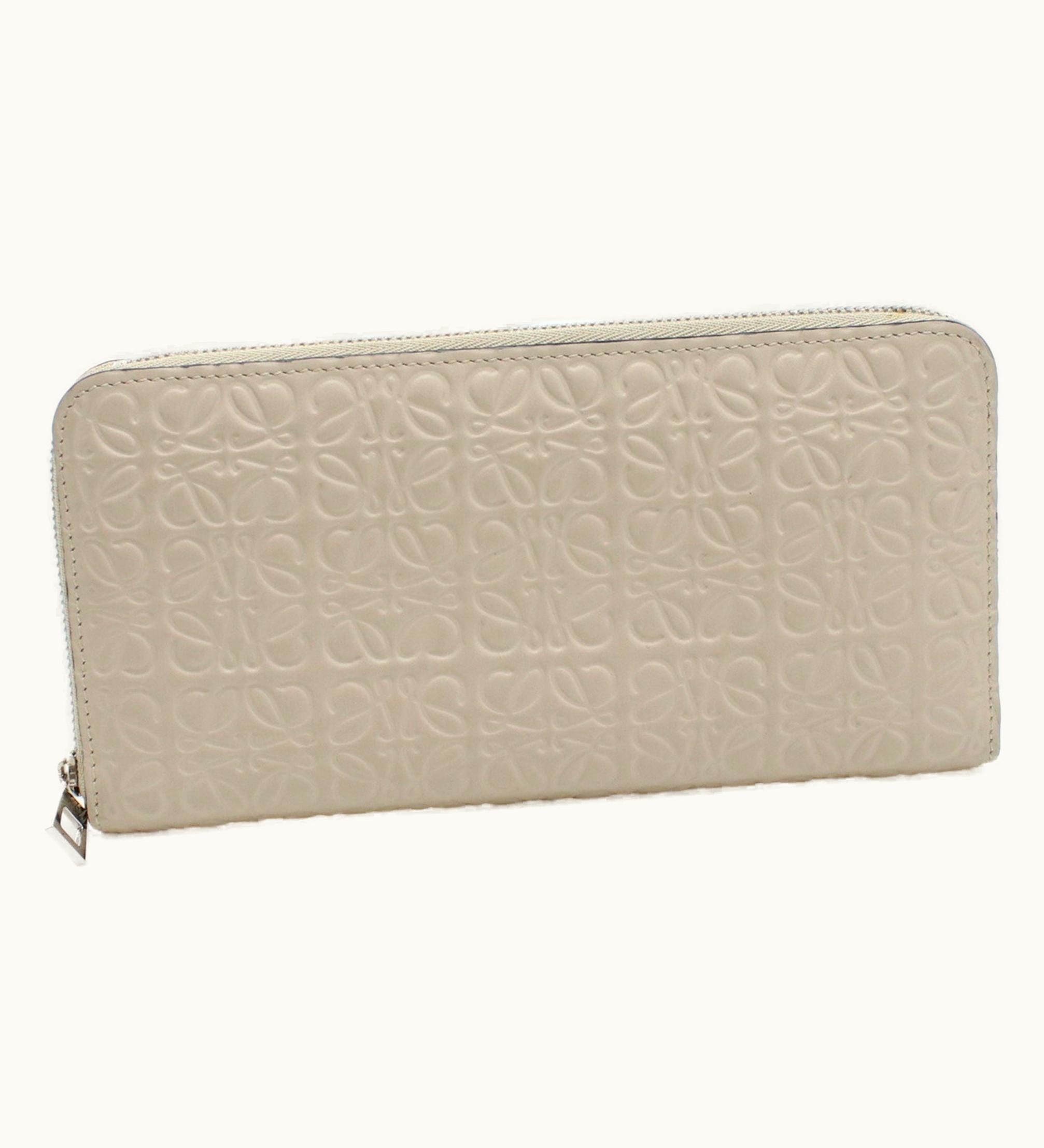 Loewe Loewe Repeat Round Zip C499T12X05 030 2461 Wallet Leather Women's