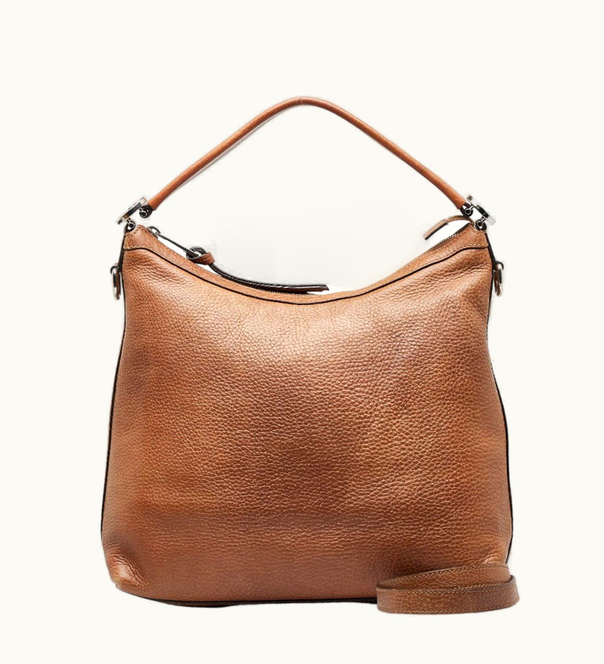 Gucci Gucci Miss GG Handbag Shoulder Bag 326514 Brown Leather Ladies