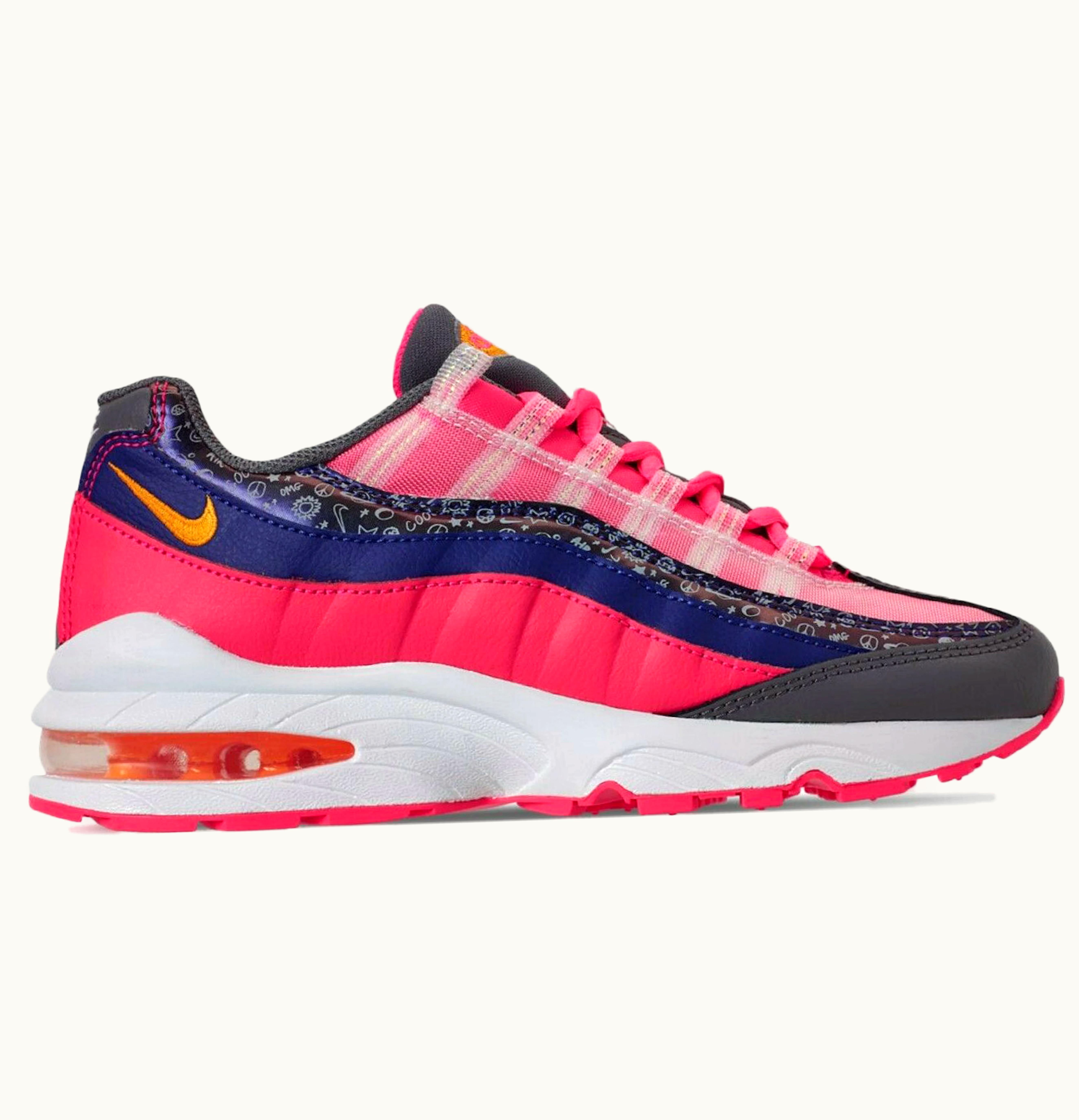Nike Nike Air Max 95 Purple Racer Pink GS