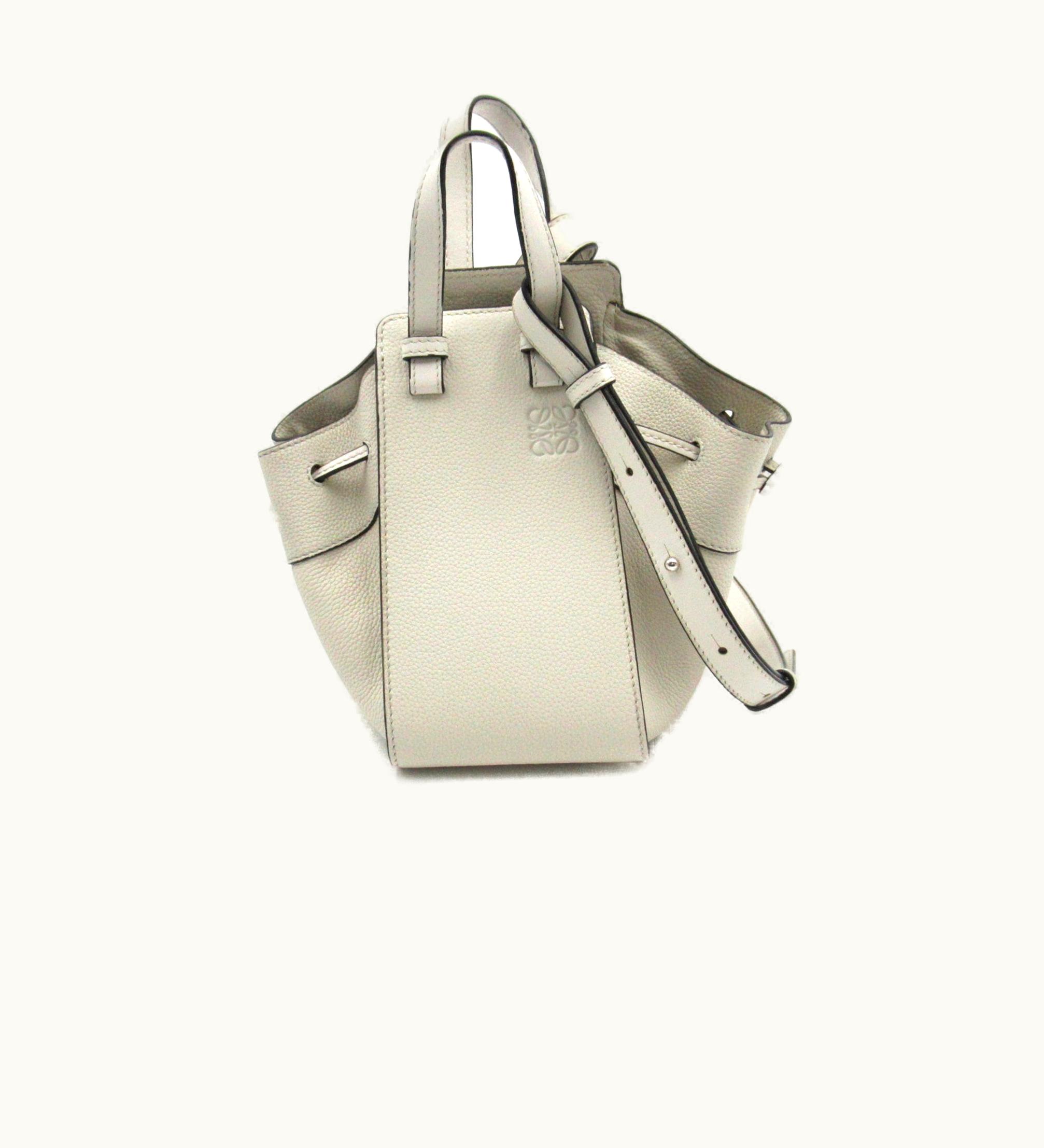 Loewe Loewe Hammock Bag Small Ivory Leather A538S35X51