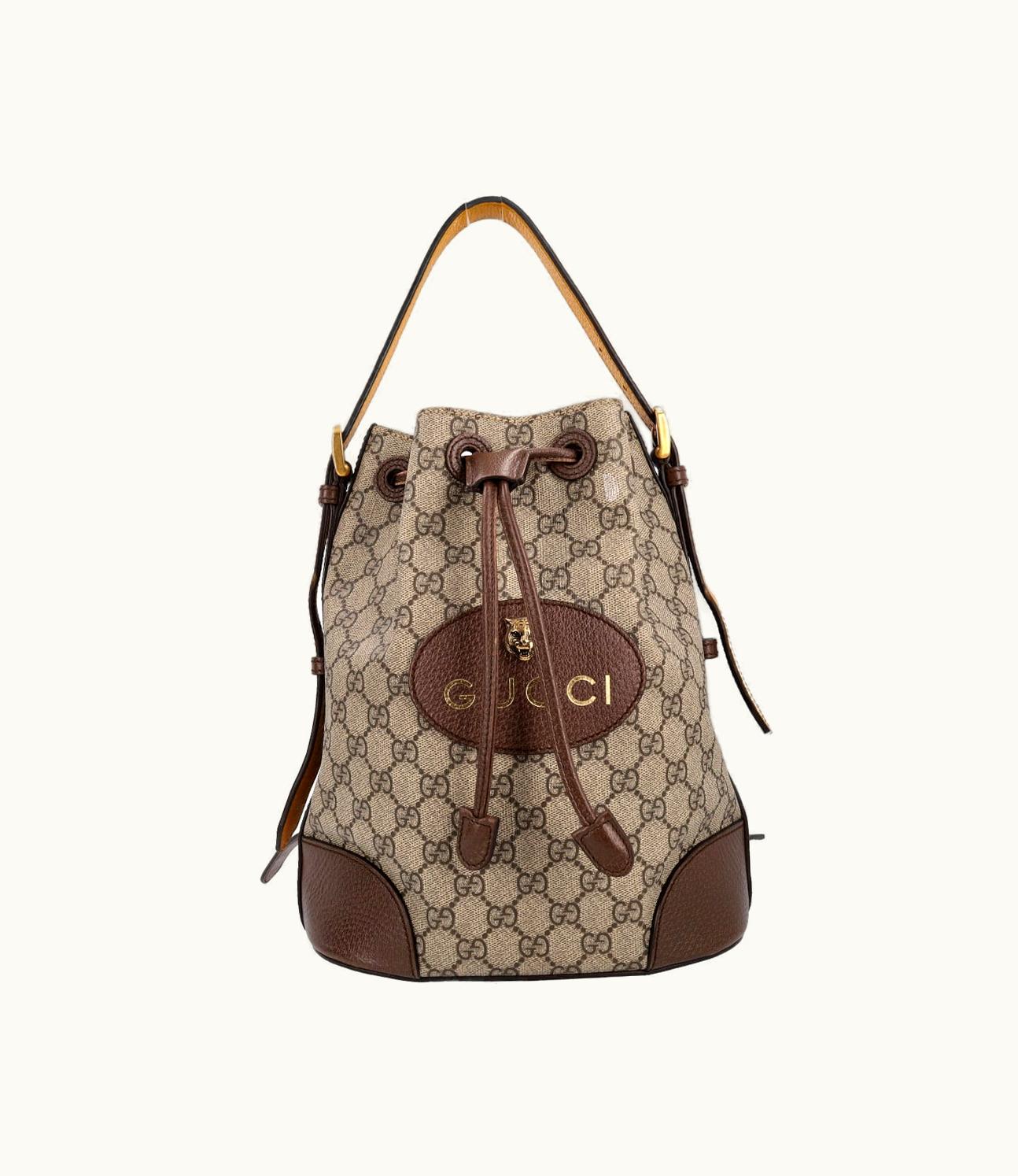 Gucci Gucci GG Supreme Neo Vintage Backpack Brown