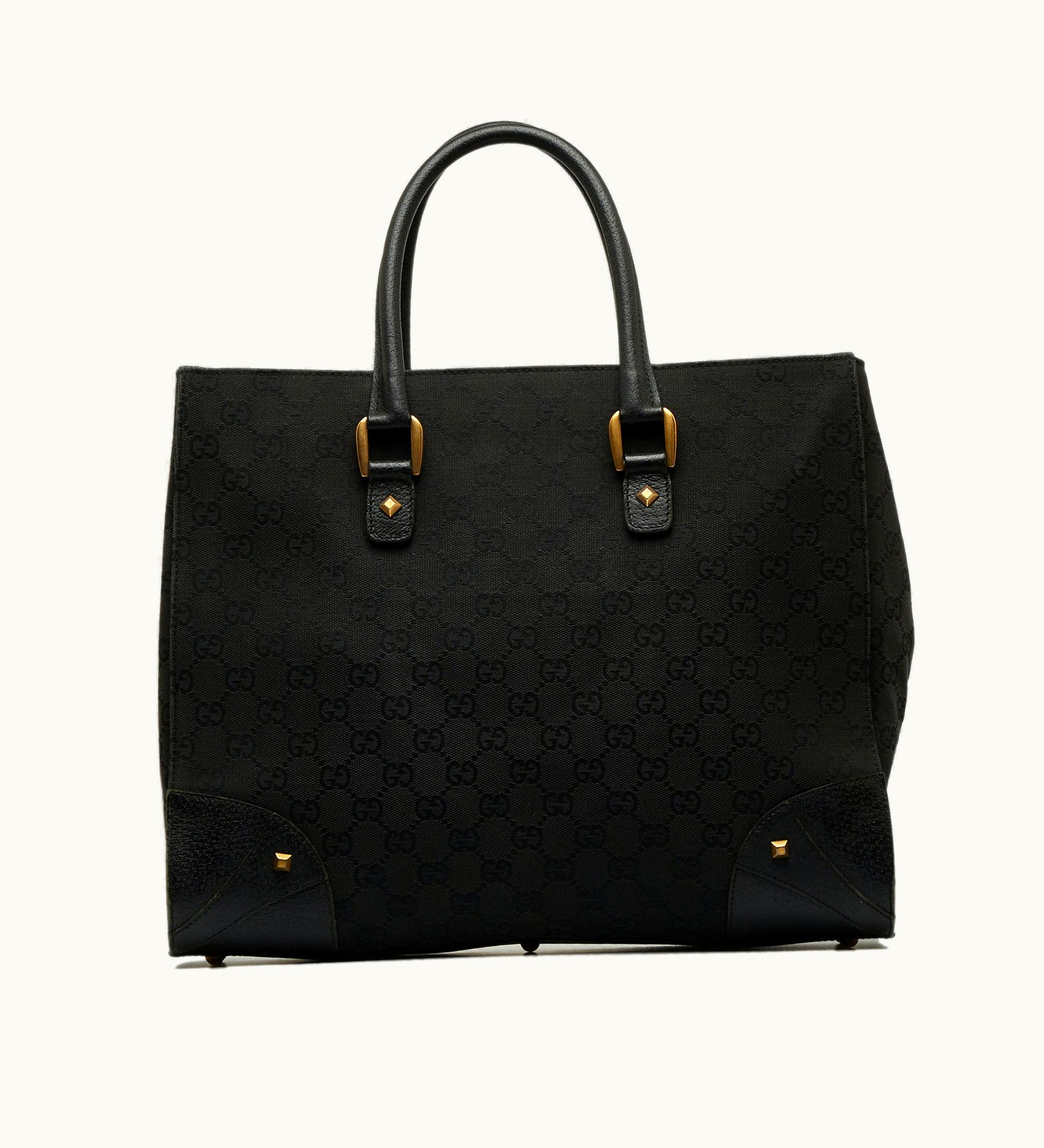 Gucci Gucci GG Canvas Nailhead Tote Tote Bag