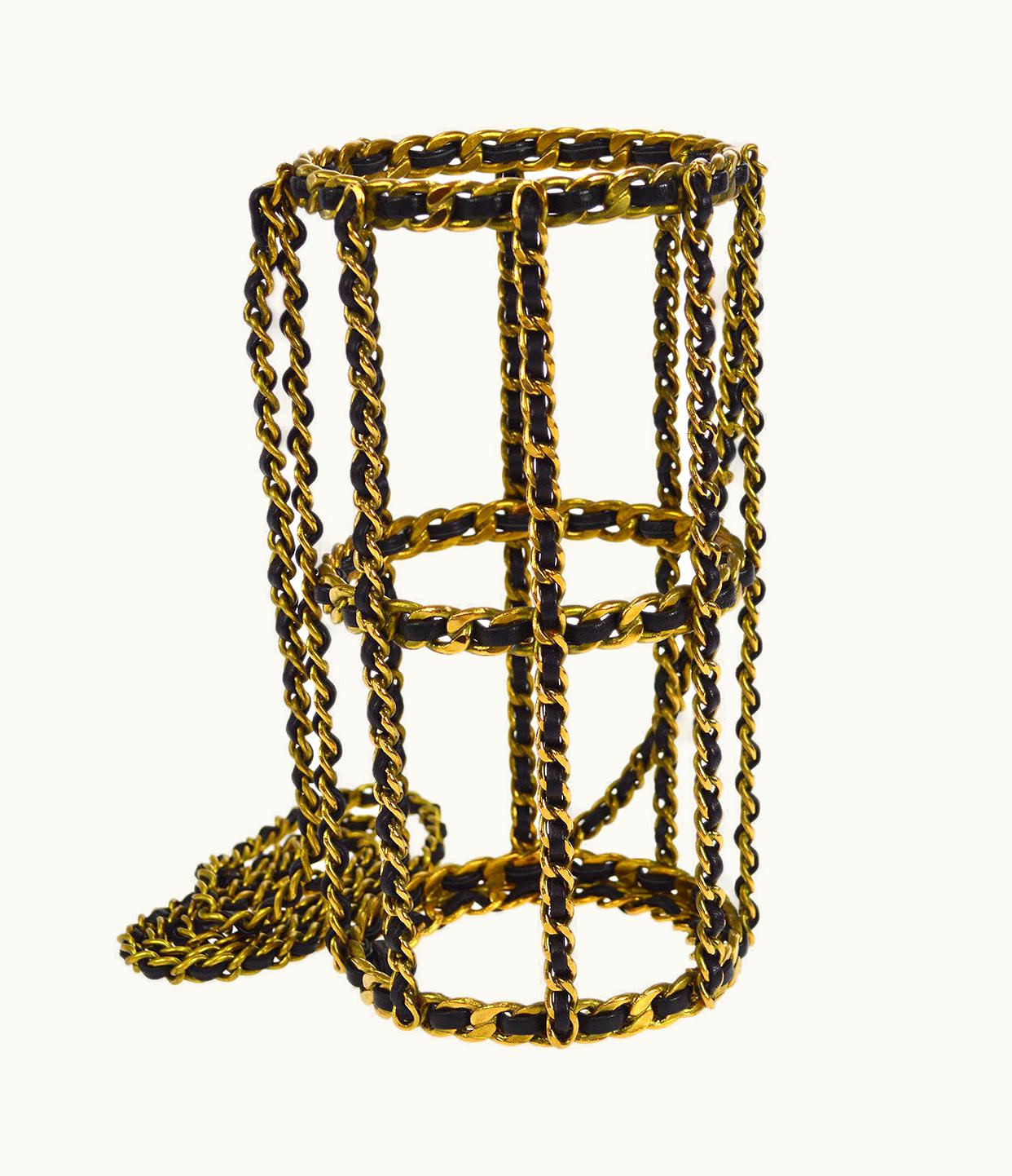 Chanel Chanel * 1994 Chain Bottle Holder 94A 17705