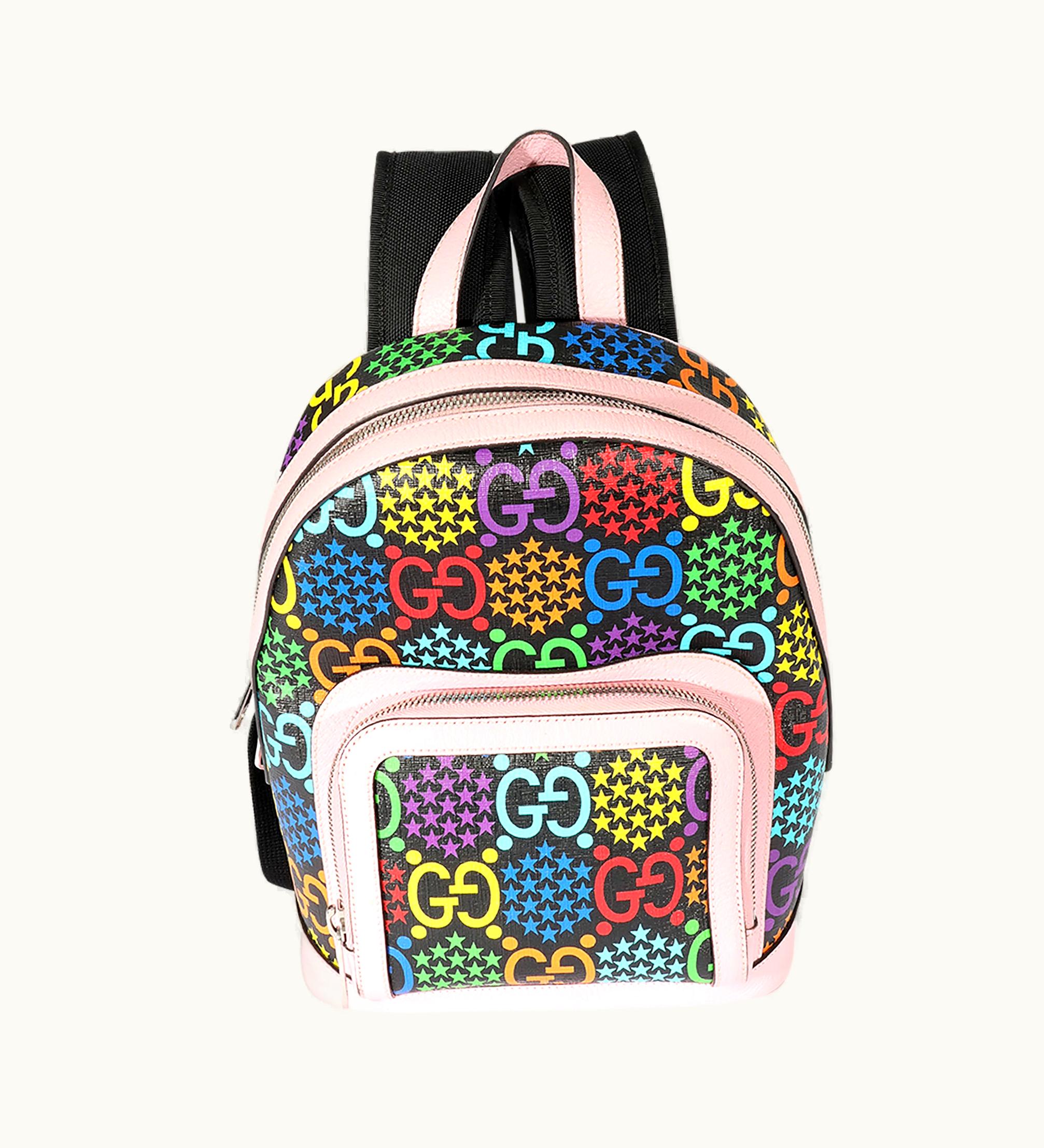 Gucci Multicolor GG Psychedelic Small Day Backpack