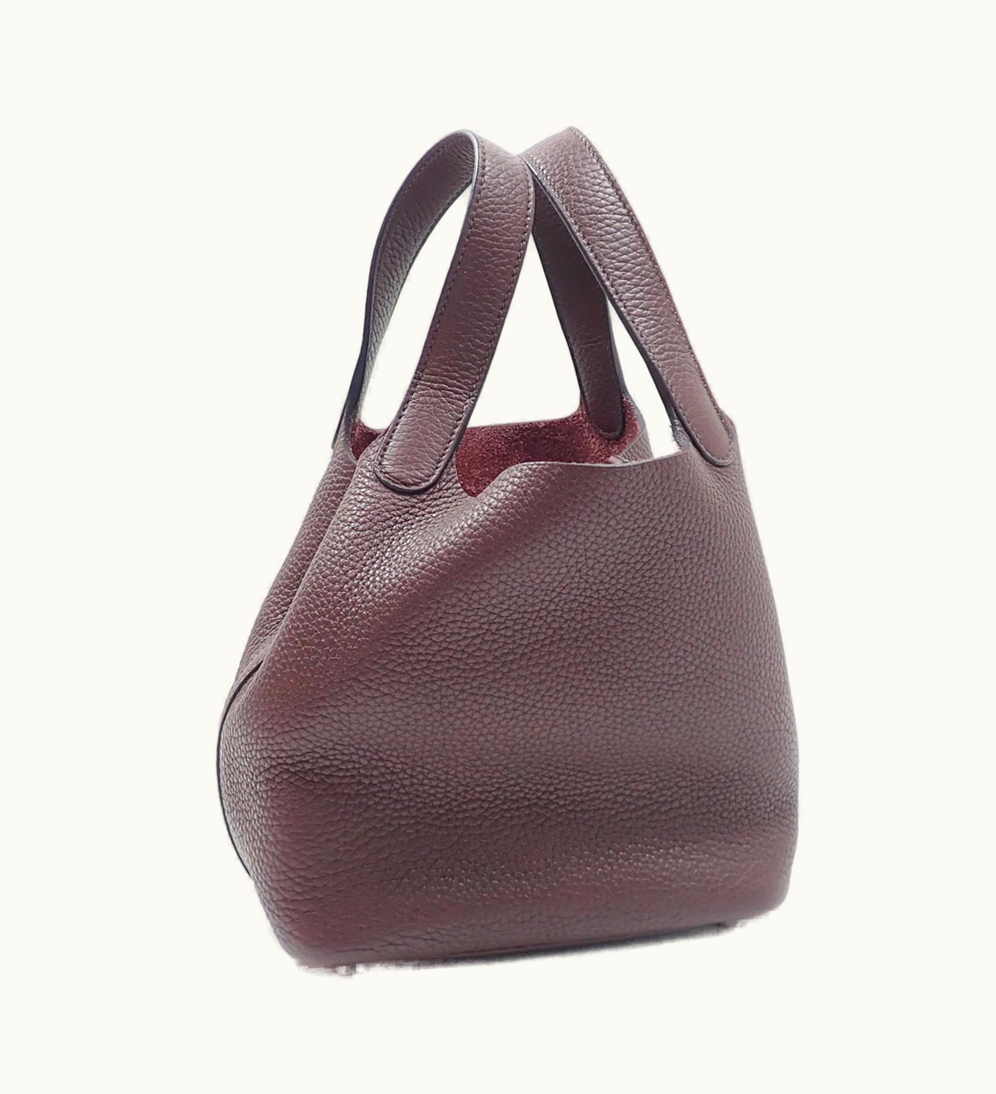 Hermès Picotin Lock PM Handbag Ladies Brown Leather Y Engraved Around 2020 Hermes